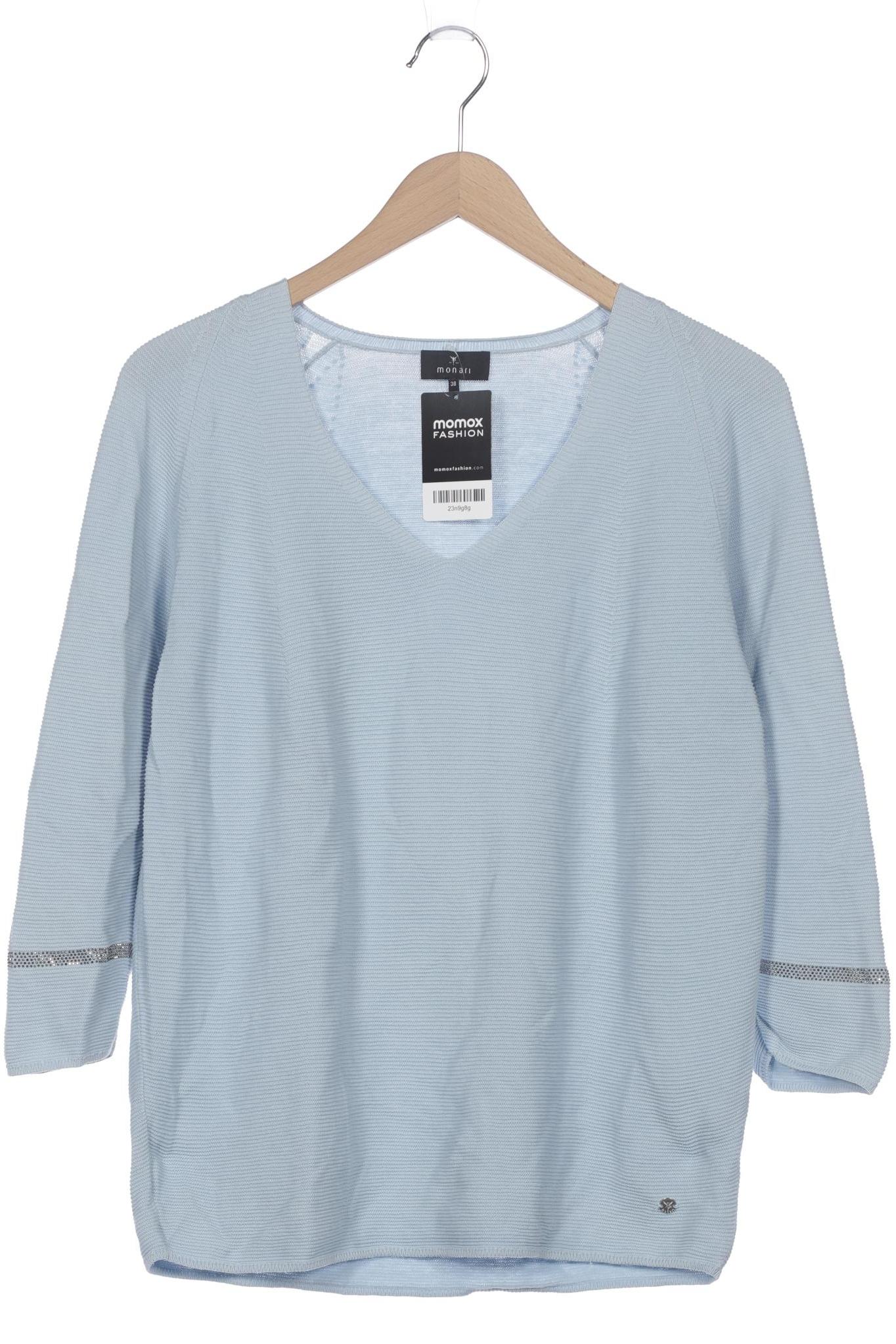 

monari Damen Pullover, hellblau, Gr. 38