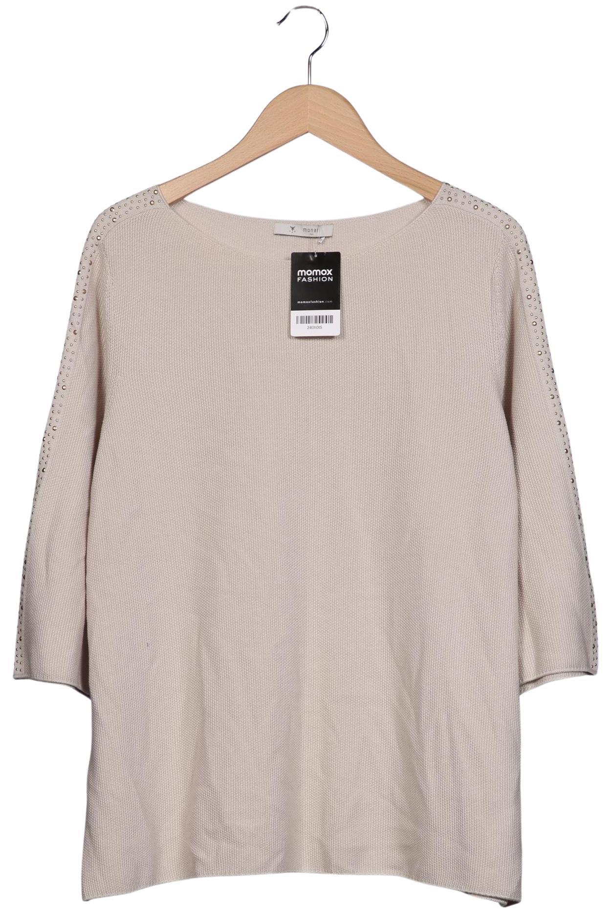 

monari Damen Pullover, beige, Gr. 46