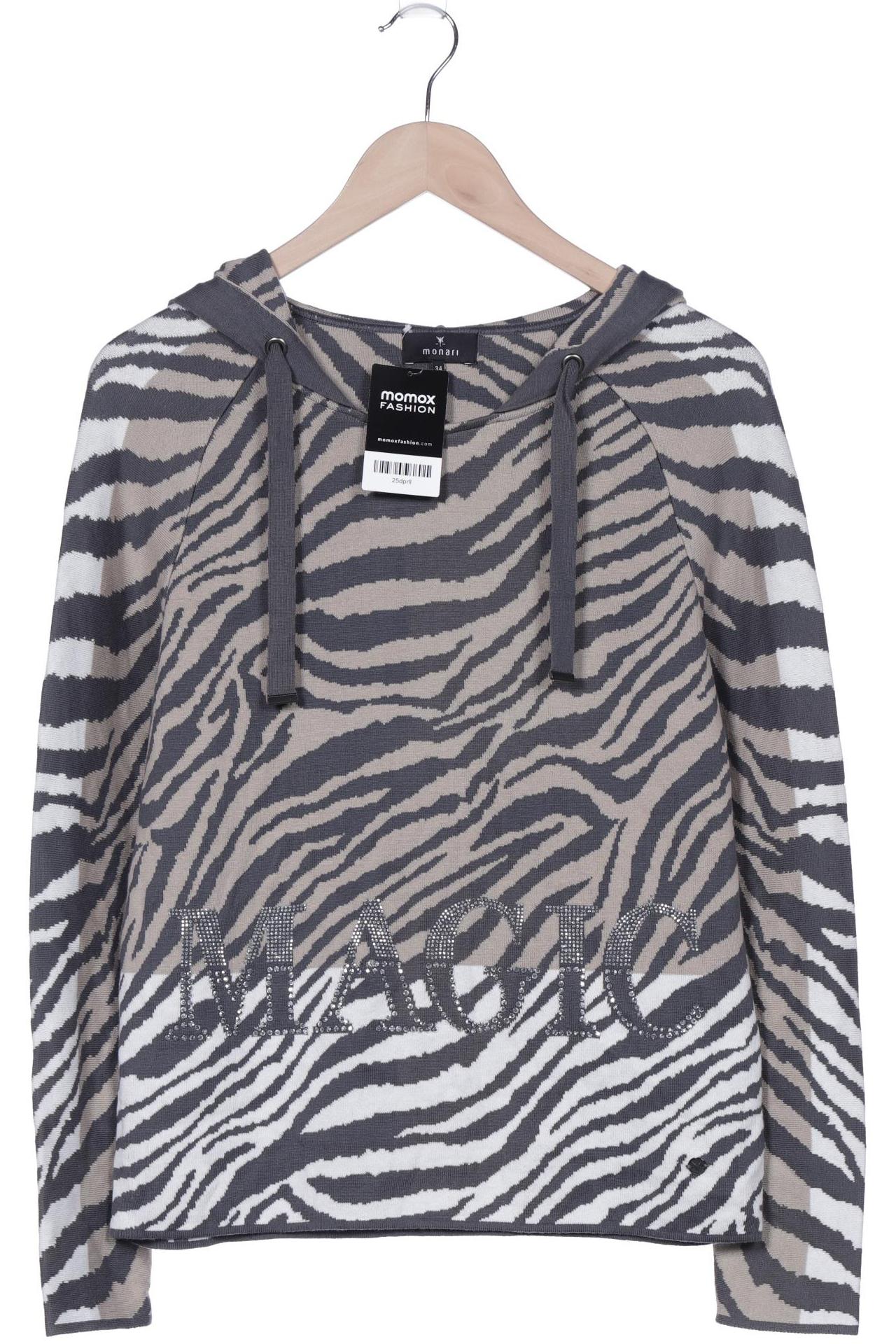 

monari Damen Pullover, grau, Gr. 34