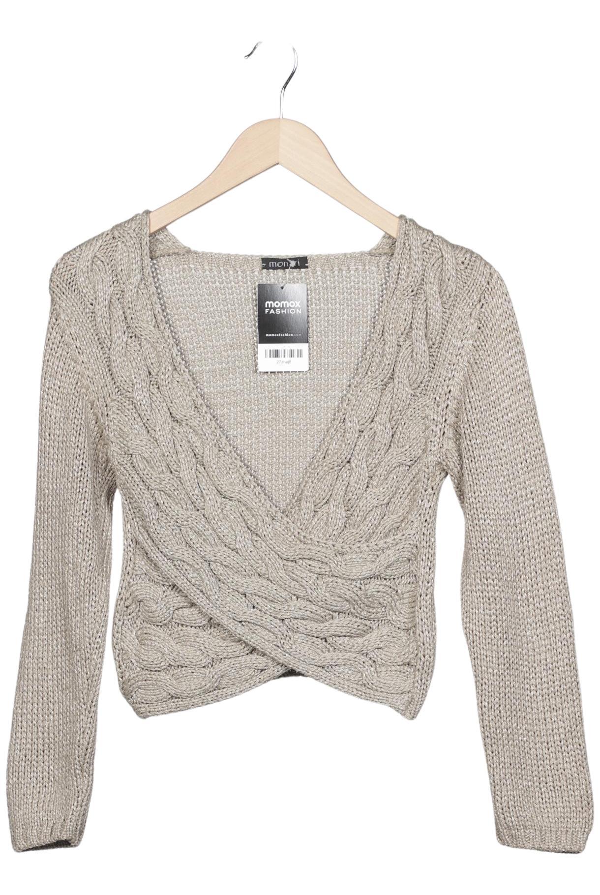 

monari Damen Pullover, beige, Gr. 36