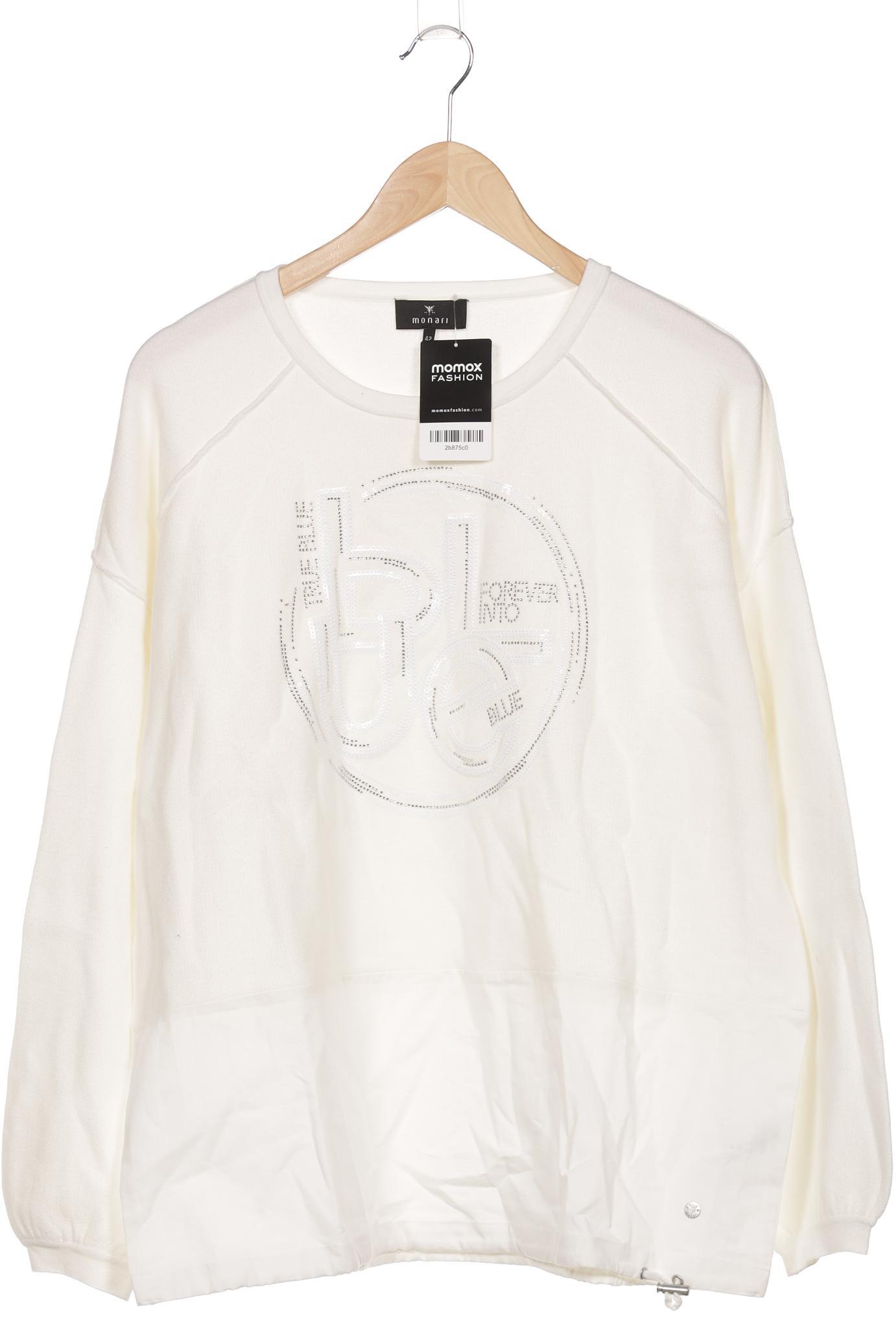 

monari Damen Pullover, weiß, Gr. 42