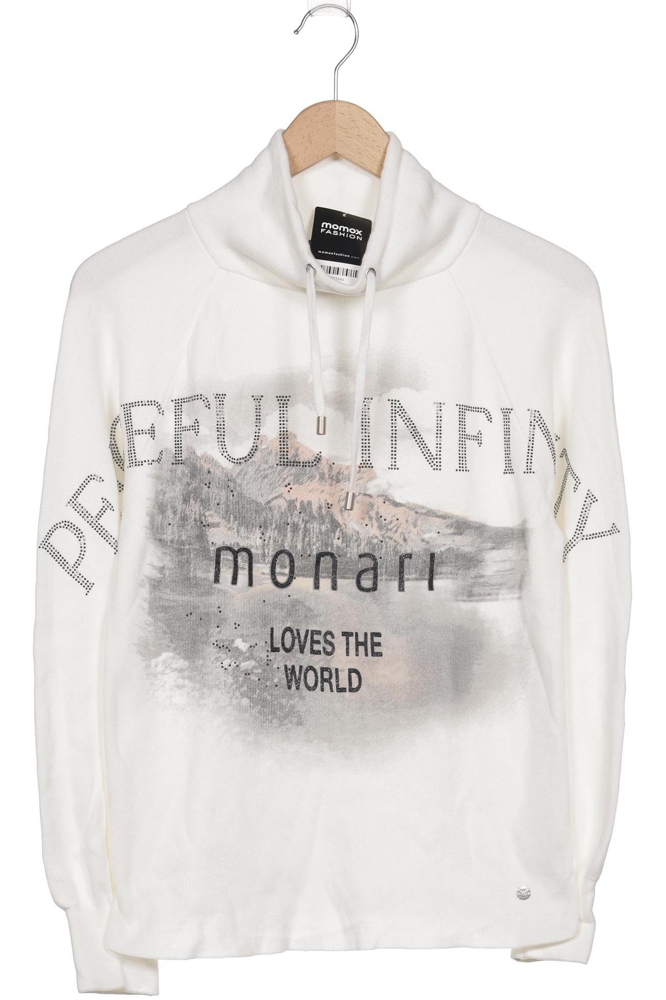 

monari Damen Pullover, weiß, Gr. 36