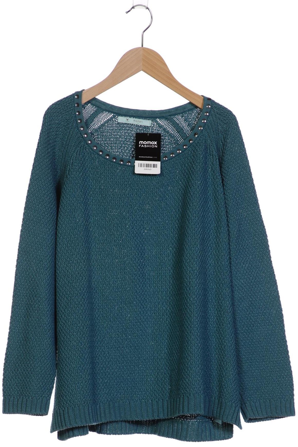 

monari Damen Pullover, türkis, Gr. 46