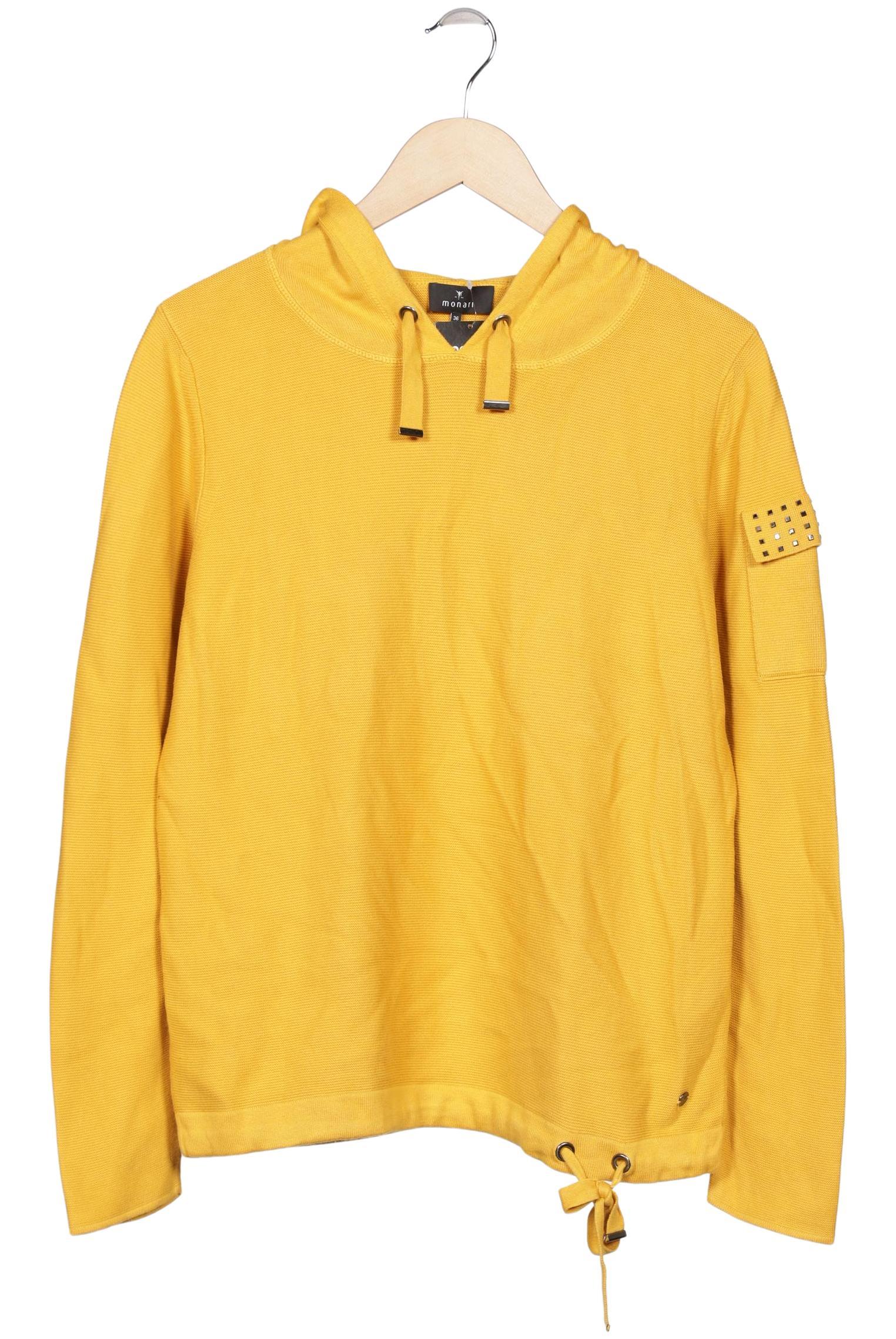 

monari Damen Pullover, gelb, Gr. 36