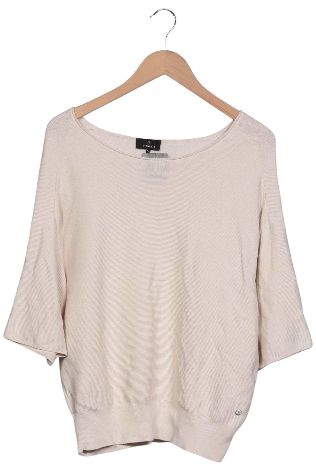 

monari Damen Pullover, cremeweiß, Gr. 40