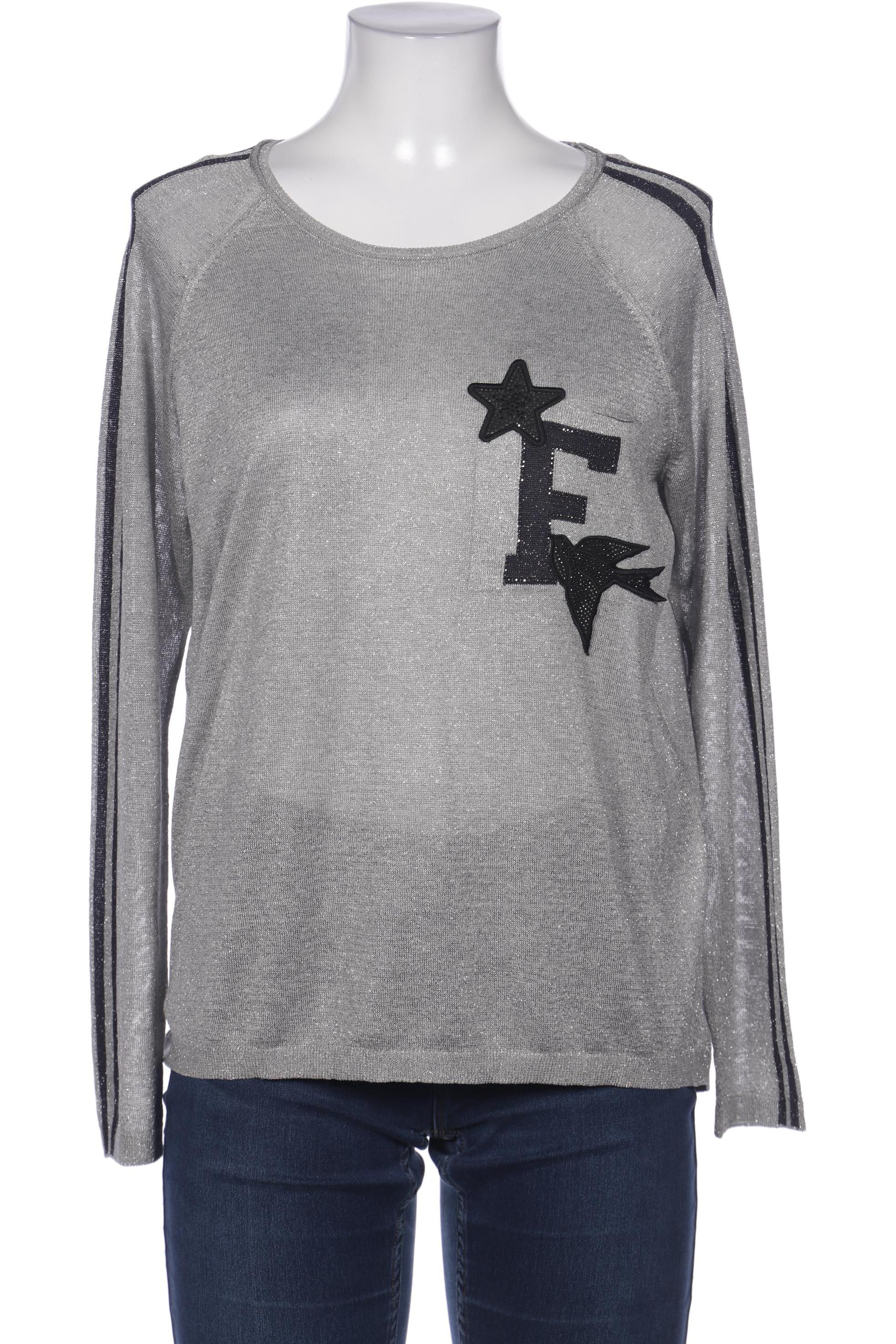 

monari Damen Pullover, silber, Gr. 40