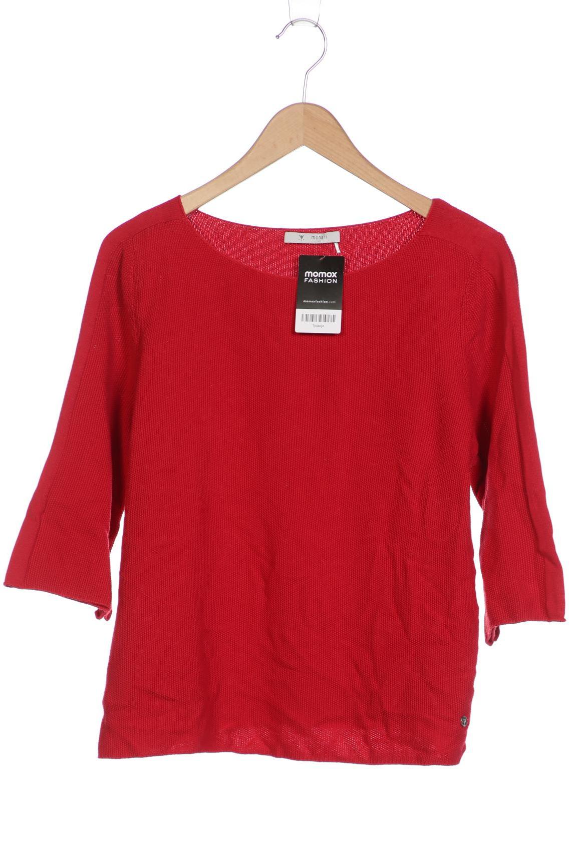 

monari Damen Pullover, rot, Gr. 42