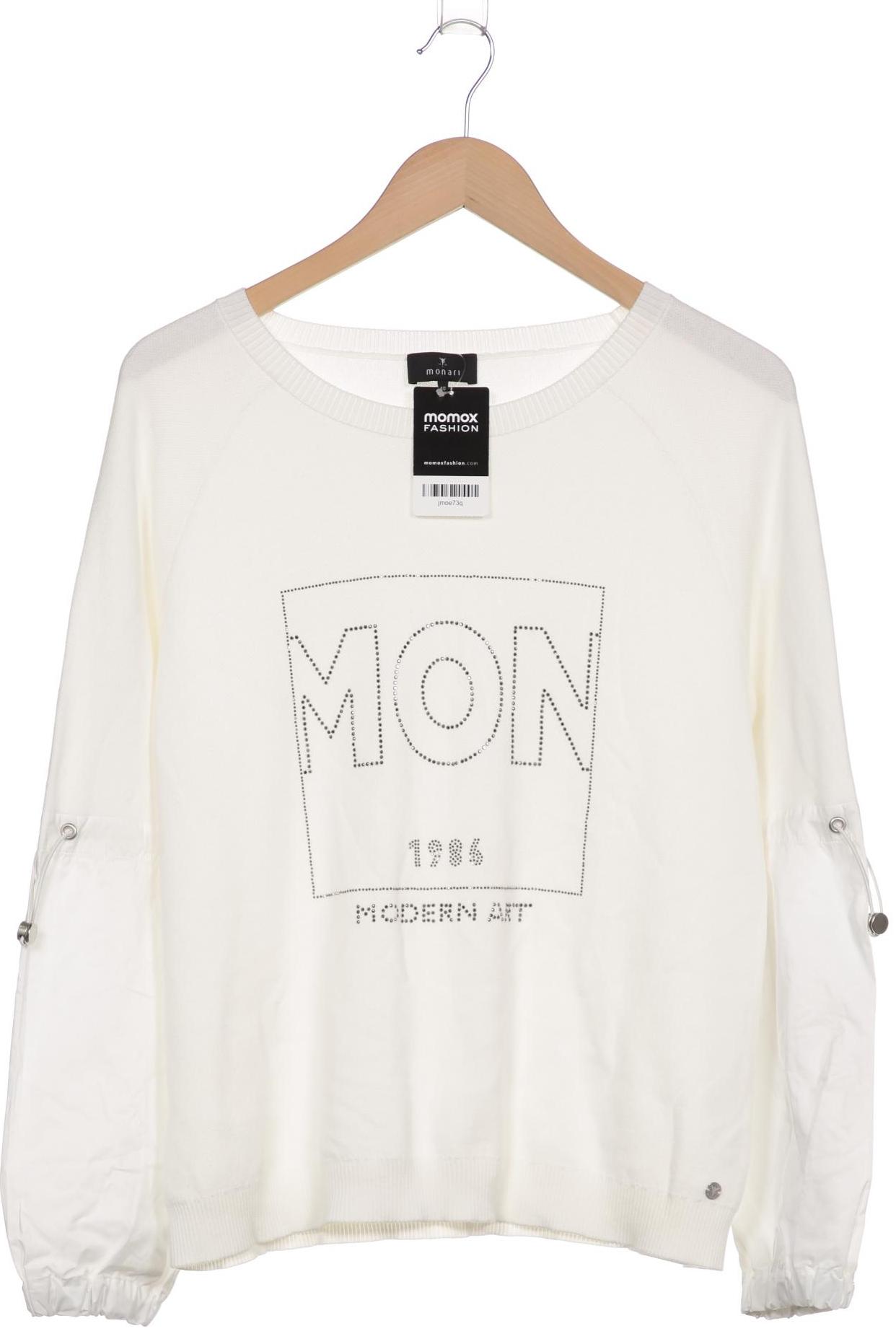 

monari Damen Pullover, weiß