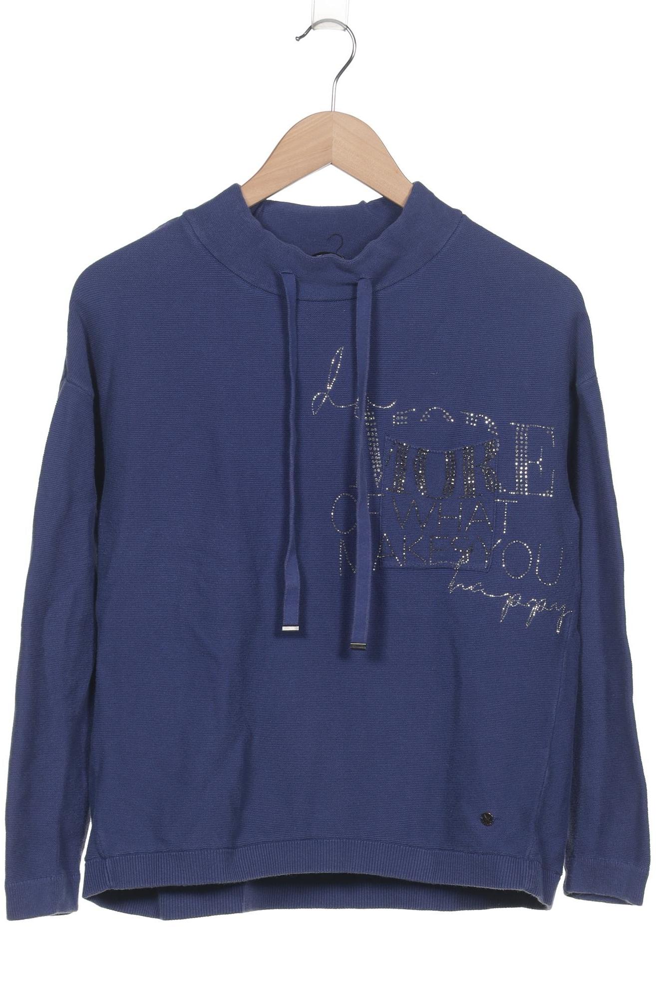 

monari Damen Pullover, blau, Gr. 38