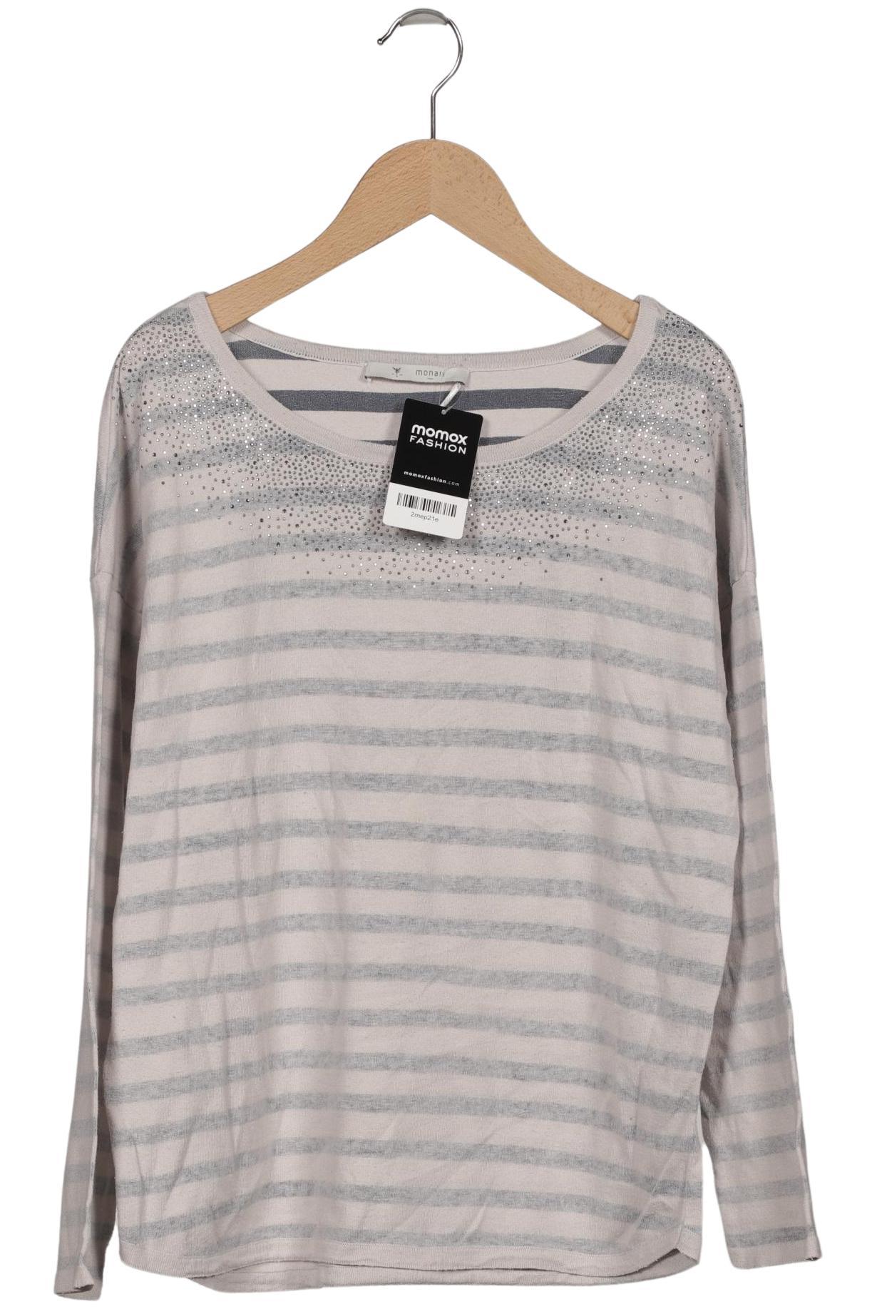 

monari Damen Pullover, grau, Gr. 42