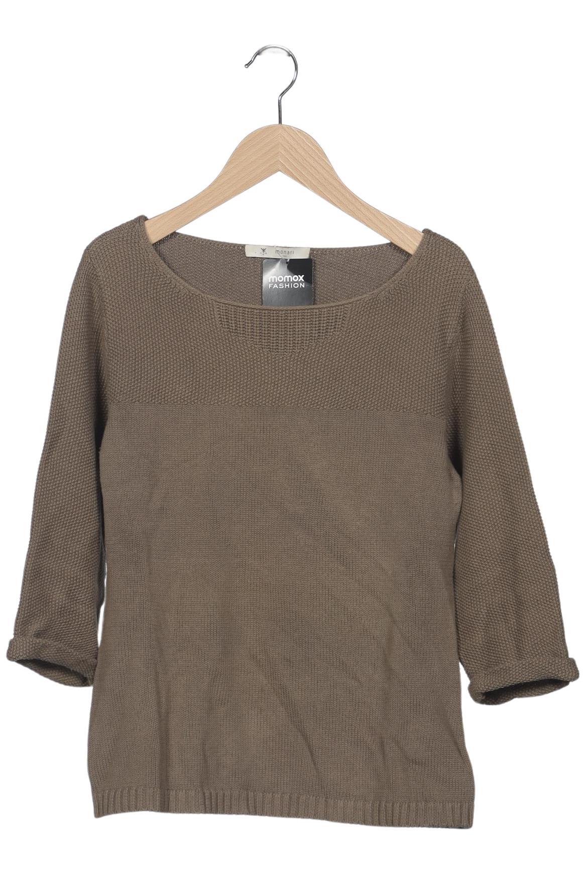 

monari Damen Pullover, braun, Gr. 36