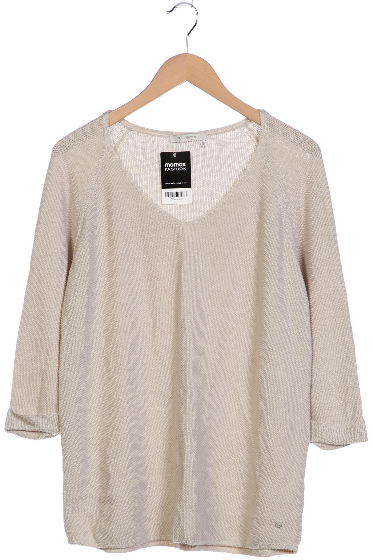 

monari Damen Pullover, beige, Gr. 46