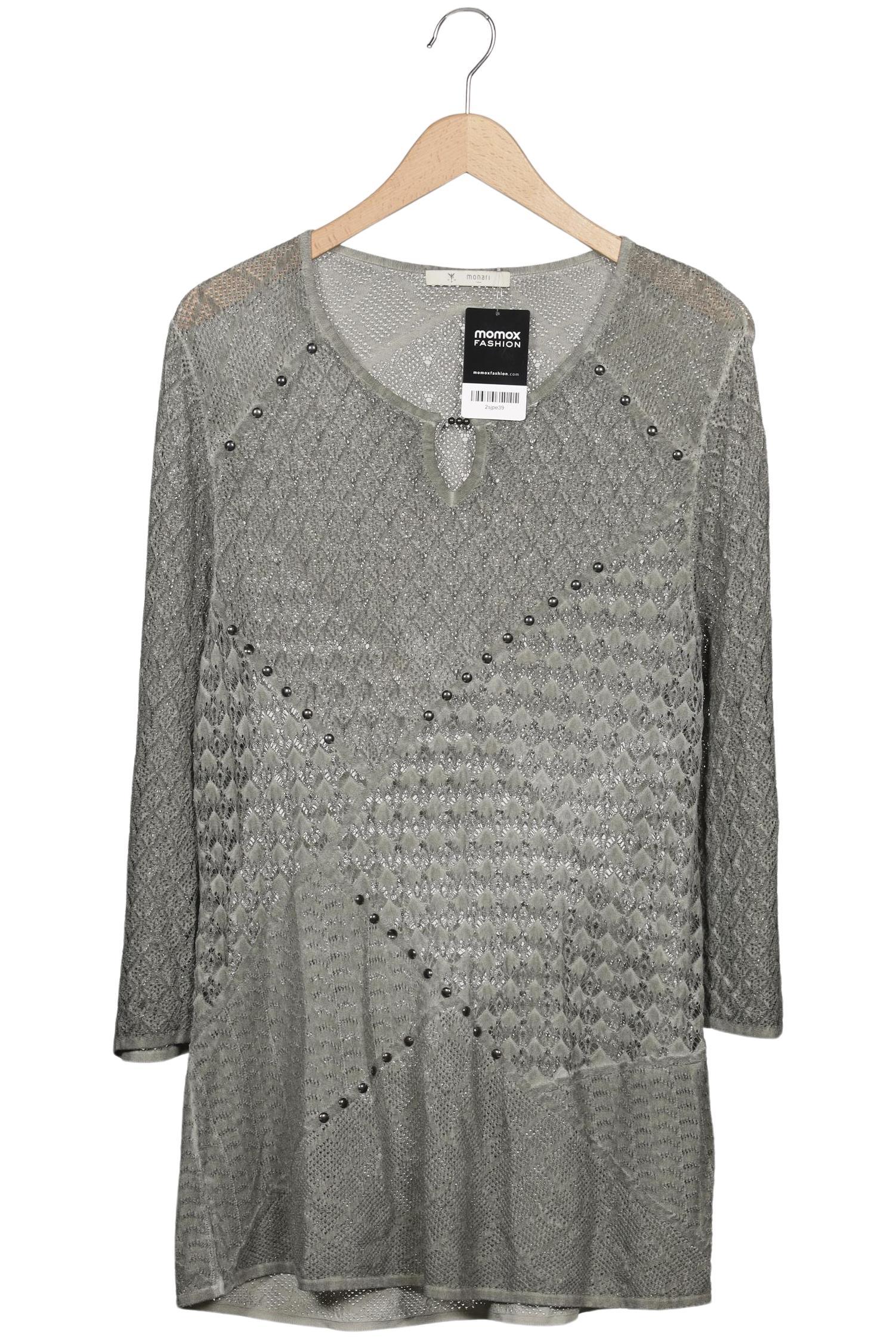 

monari Damen Pullover, grau, Gr. 44