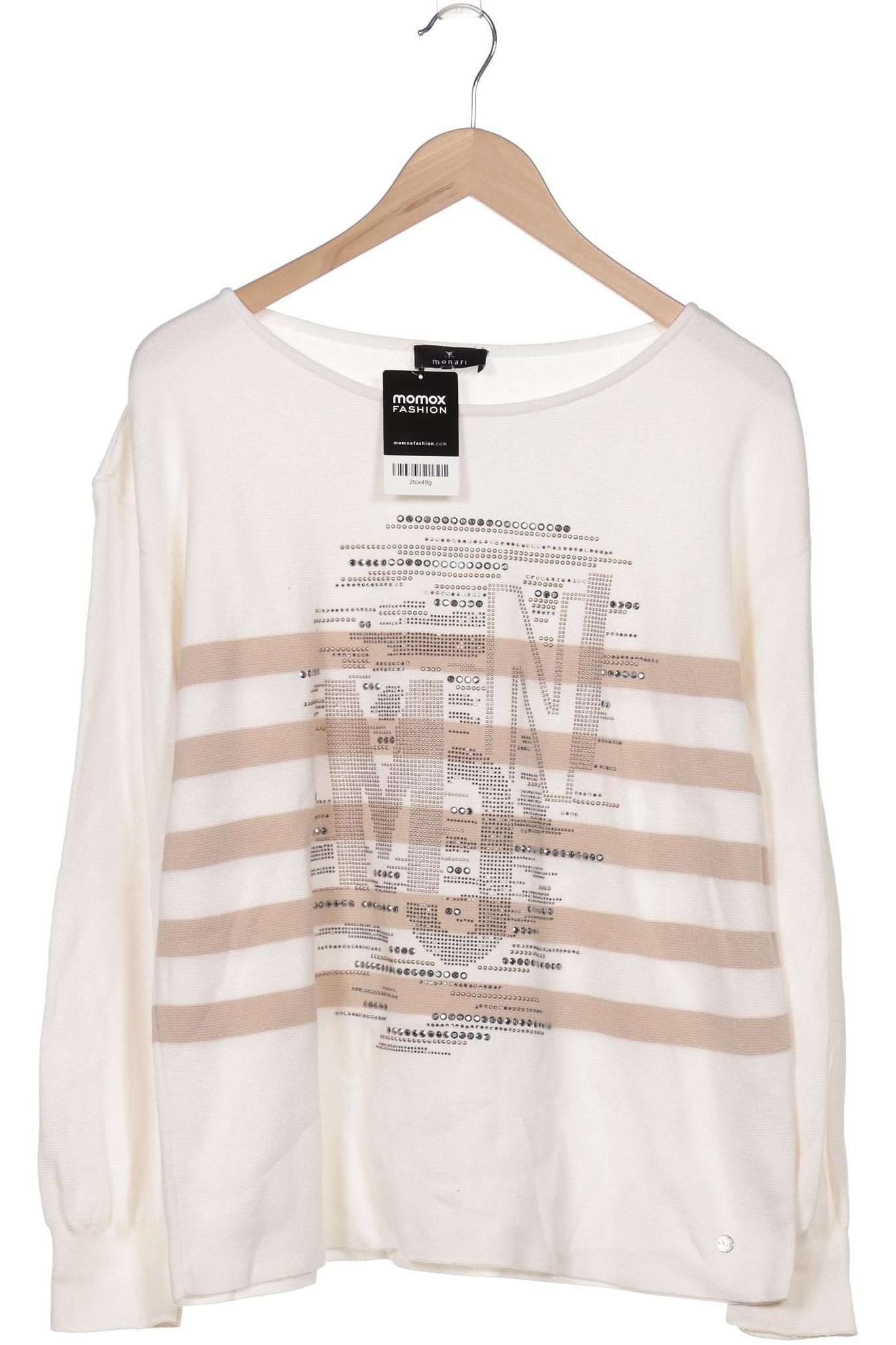 

monari Damen Pullover, cremeweiß, Gr. 42