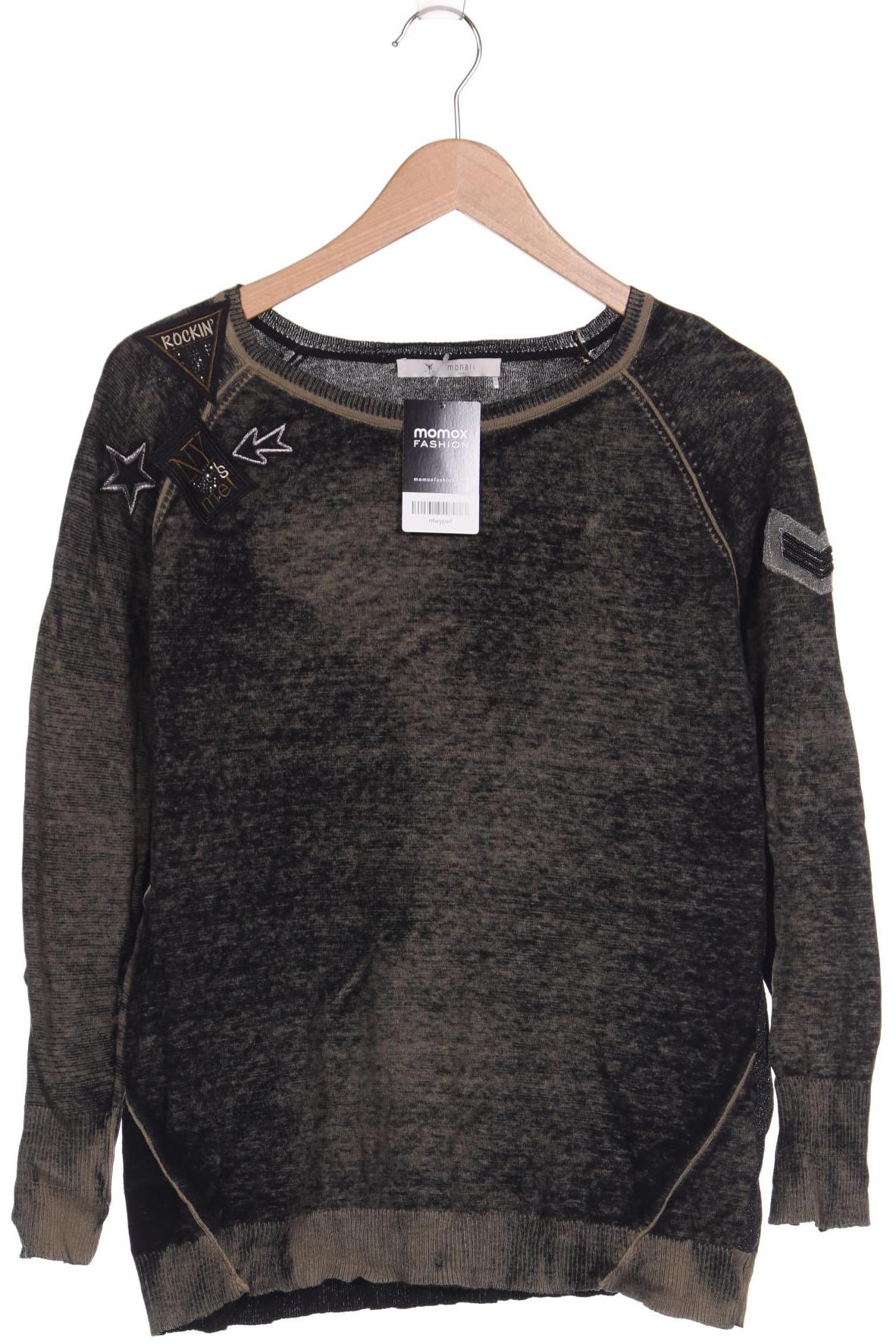 

monari Damen Pullover, grün, Gr. 42