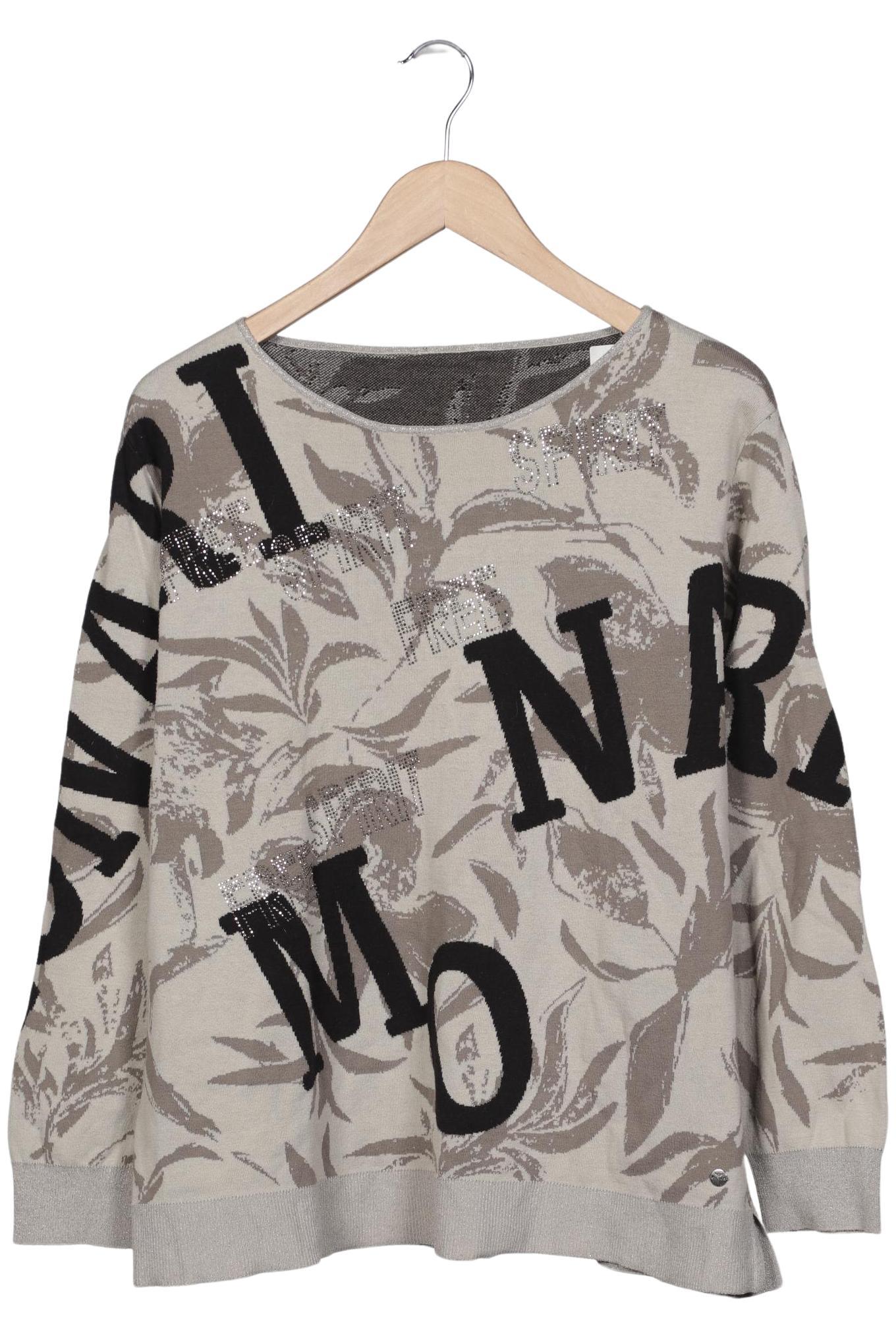 

monari Damen Pullover, beige, Gr. 46