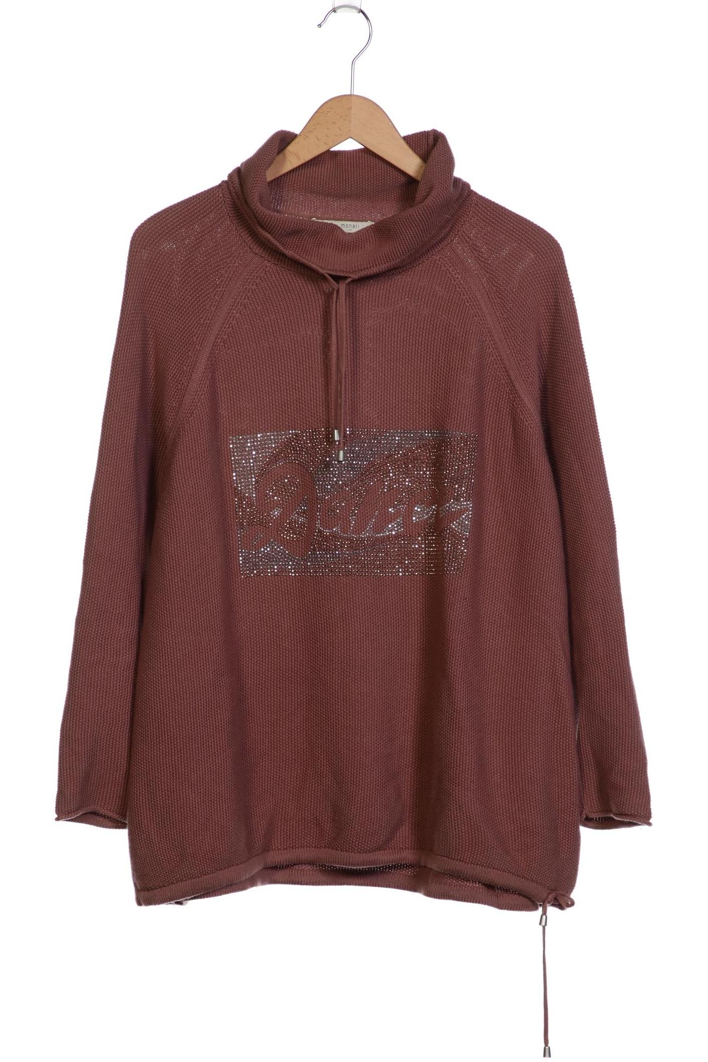

monari Damen Pullover, braun, Gr. 44