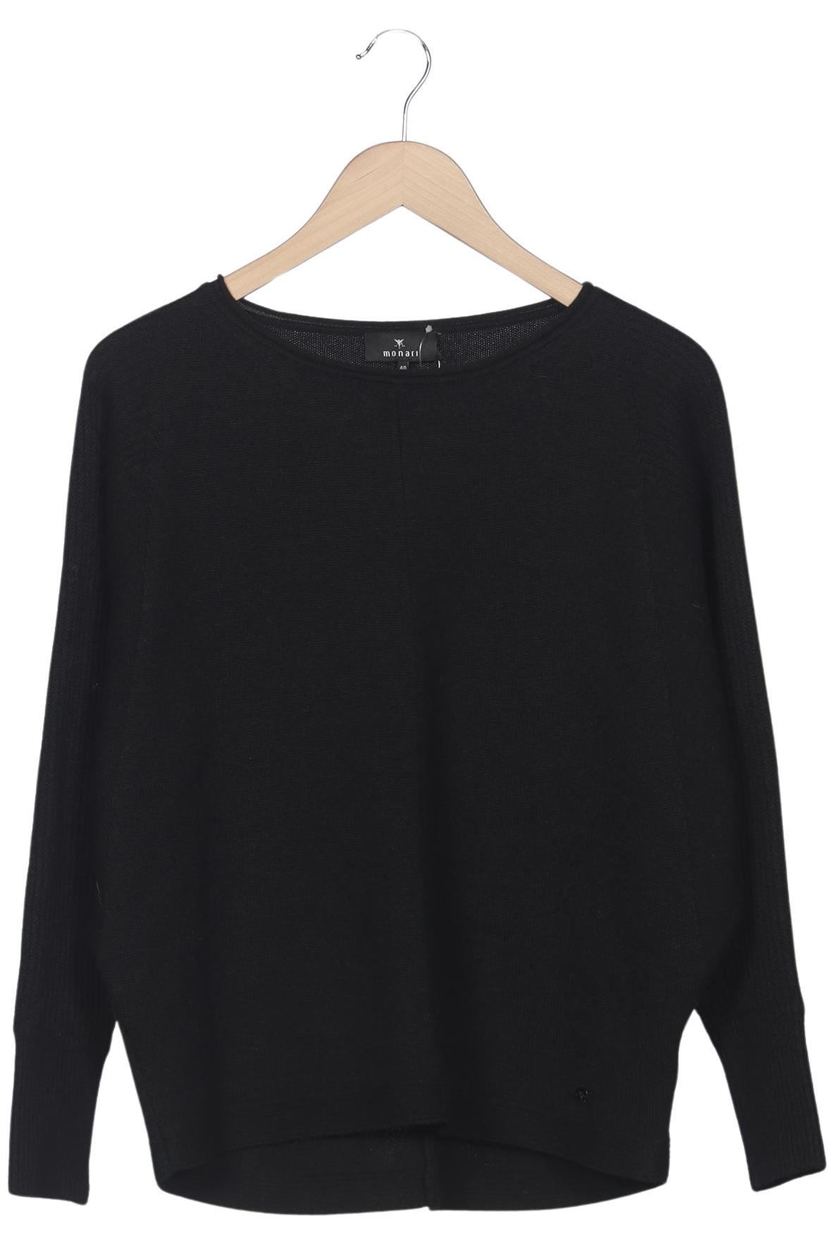 

monari Damen Pullover, schwarz, Gr. 40