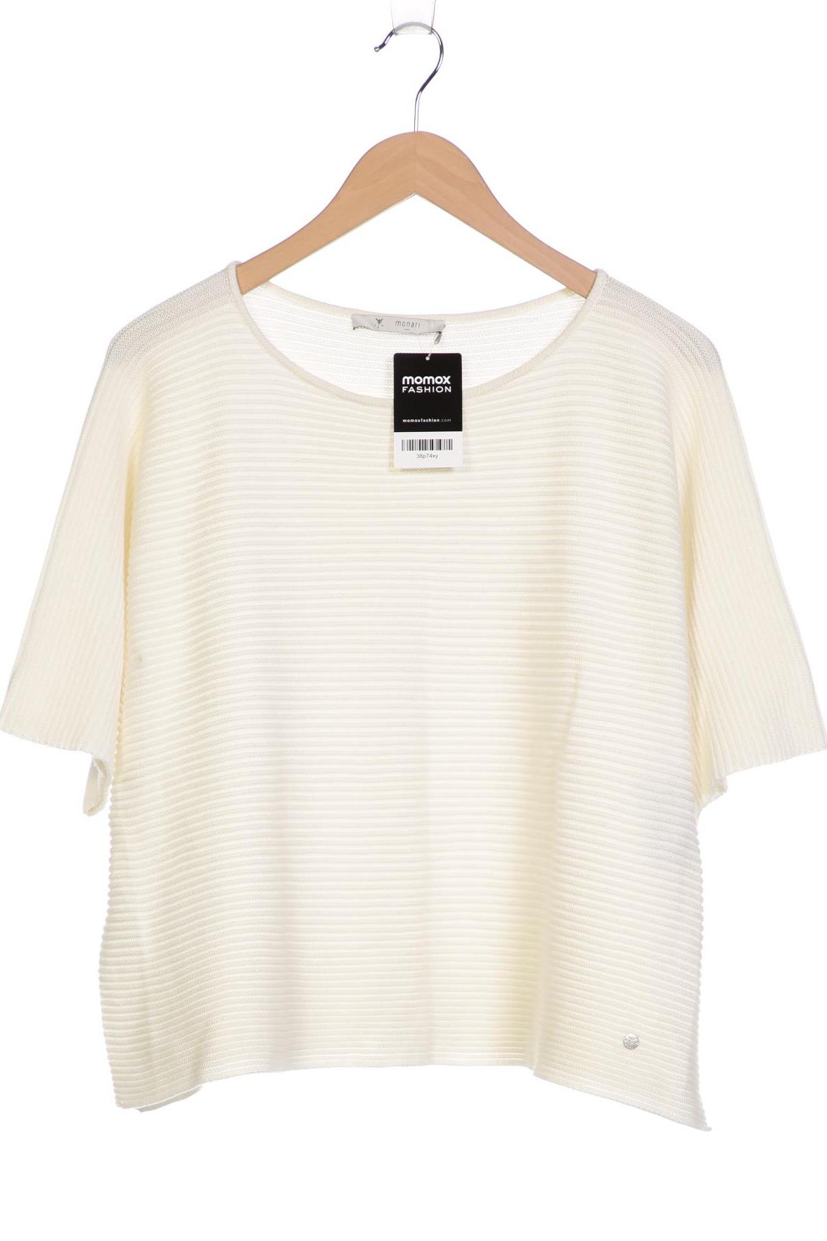 

monari Damen Pullover, cremeweiß, Gr. 36