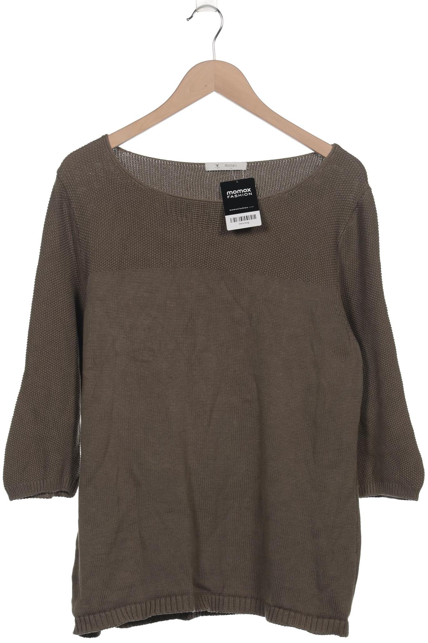 

monari Damen Pullover, grün, Gr. 38