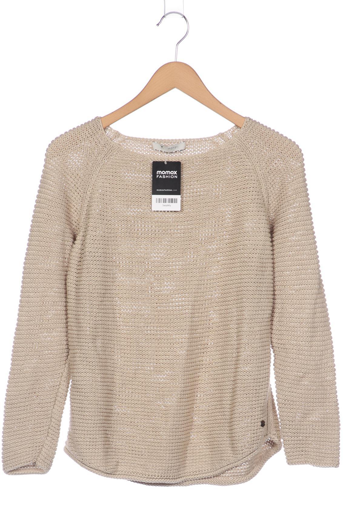 

monari Damen Pullover, beige, Gr. 40