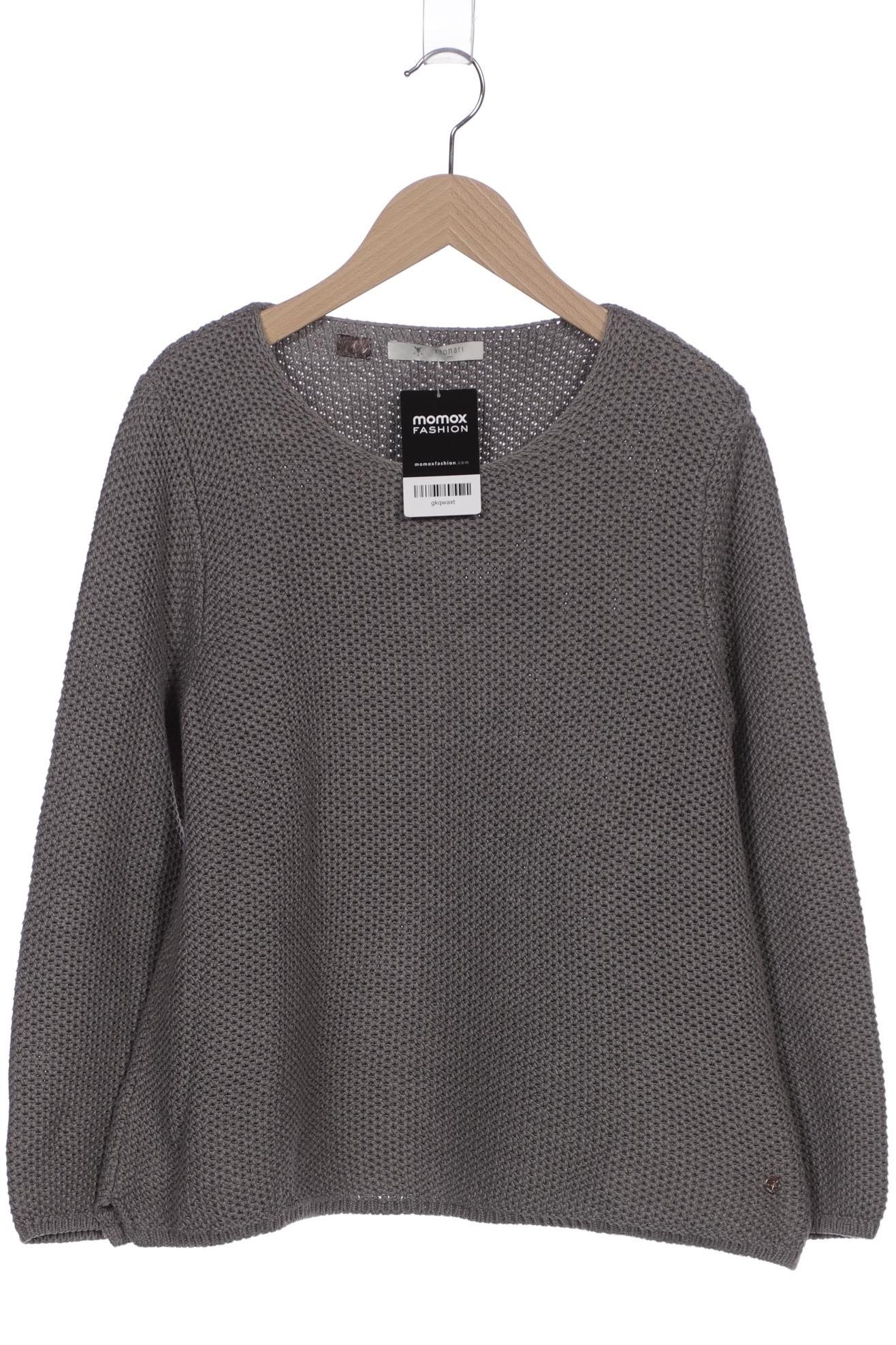 

monari Damen Pullover, grau, Gr. 42