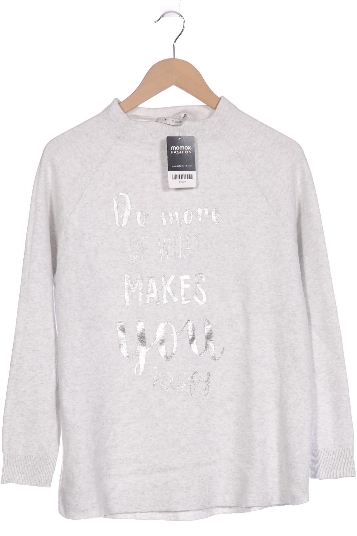 

monari Damen Pullover, grau, Gr. 42
