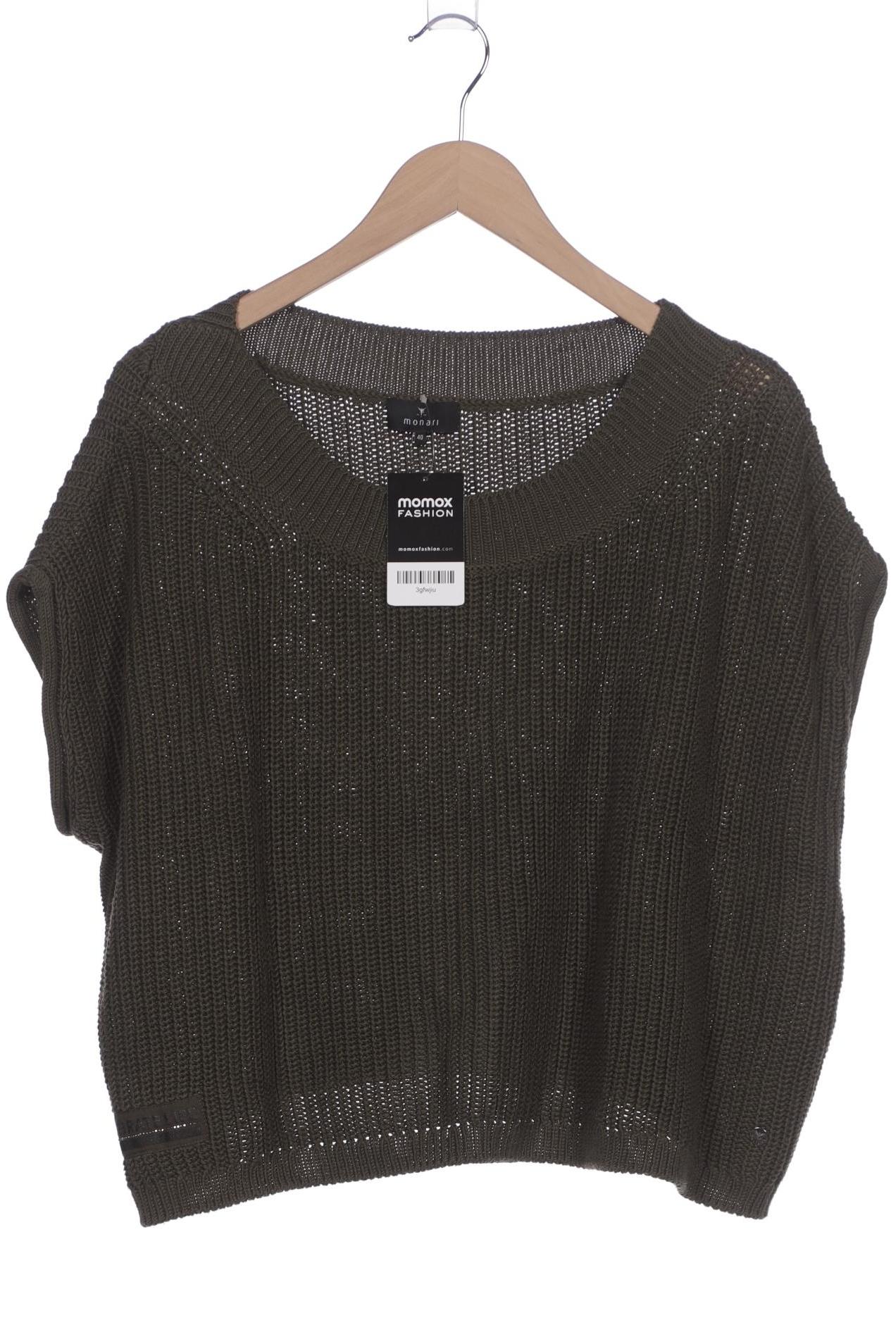 

monari Damen Pullover, grün, Gr. 40