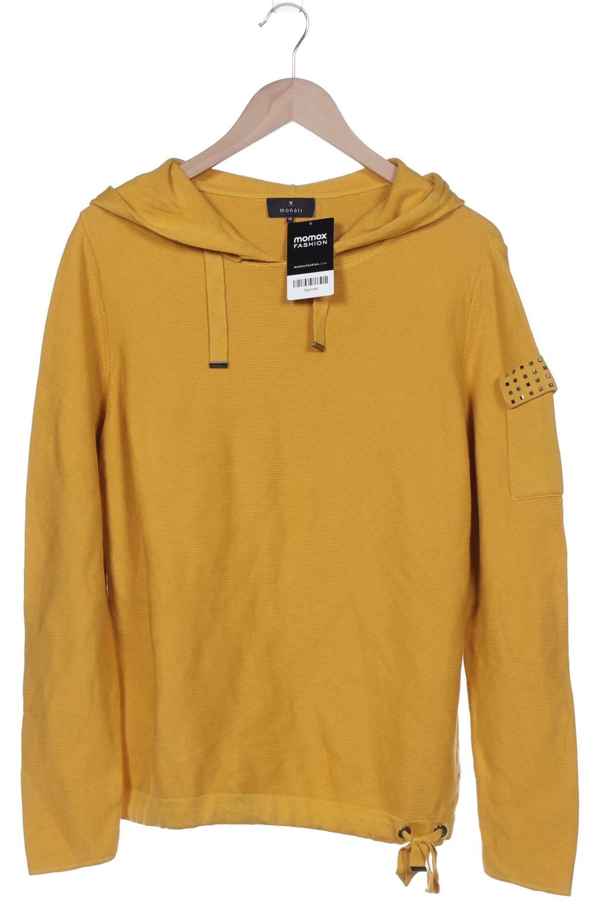

monari Damen Pullover, gelb, Gr. 40