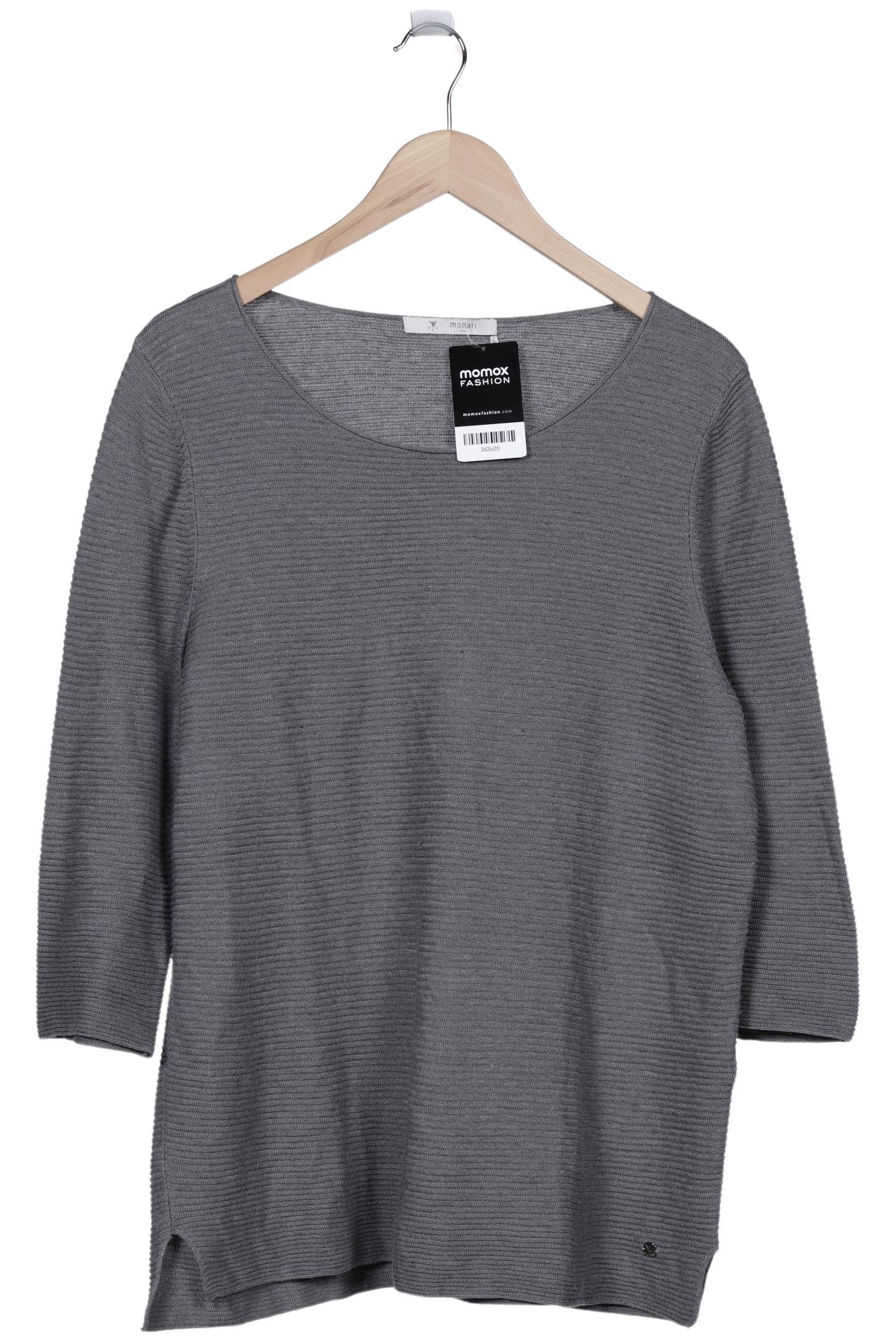 

monari Damen Pullover, grau, Gr. 44