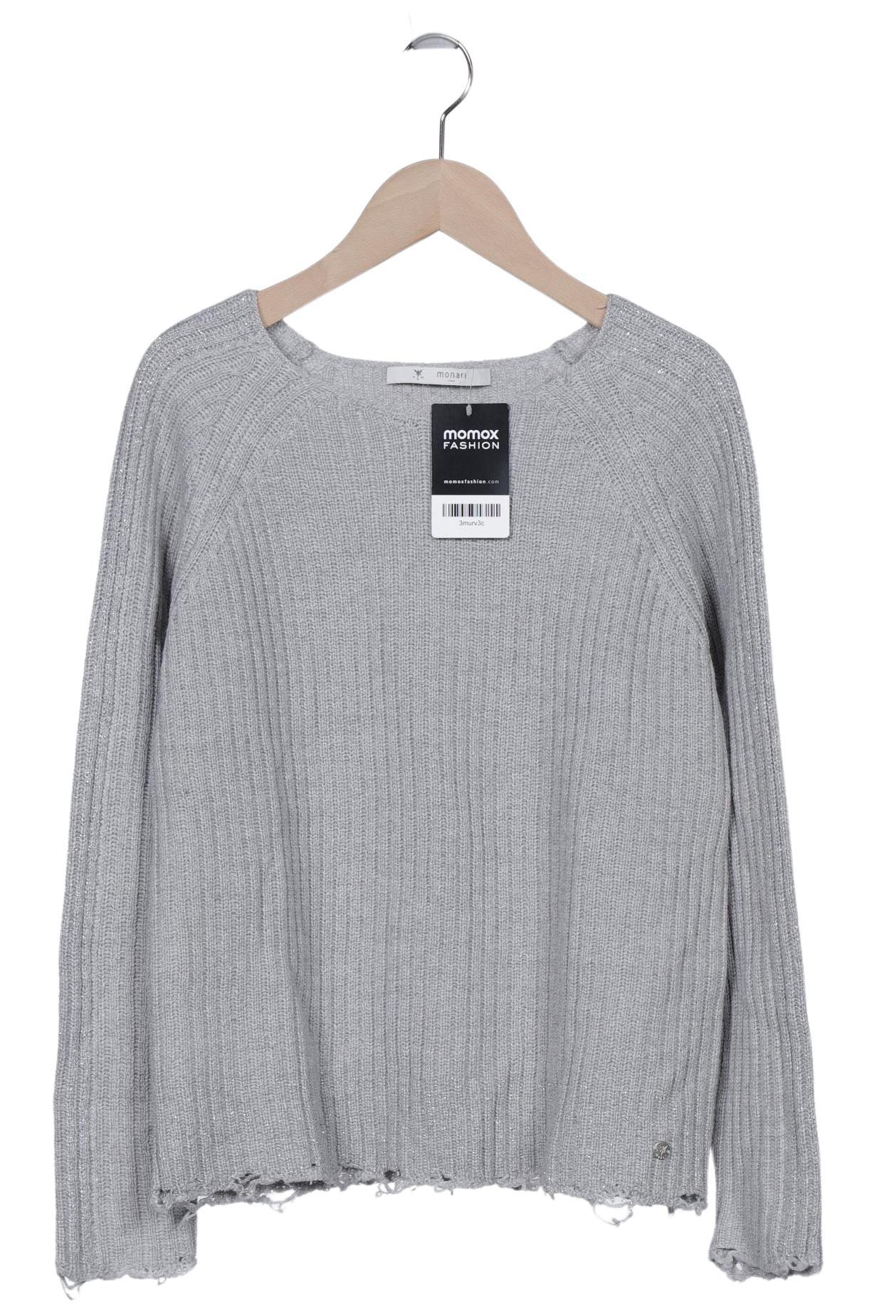 

monari Damen Pullover, grau, Gr. 38