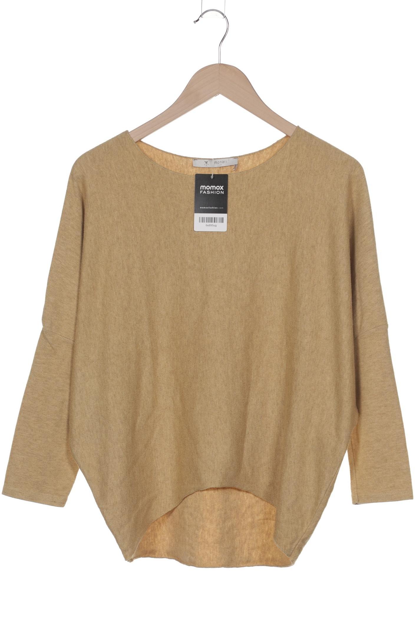 

monari Damen Pullover, gelb, Gr. 42
