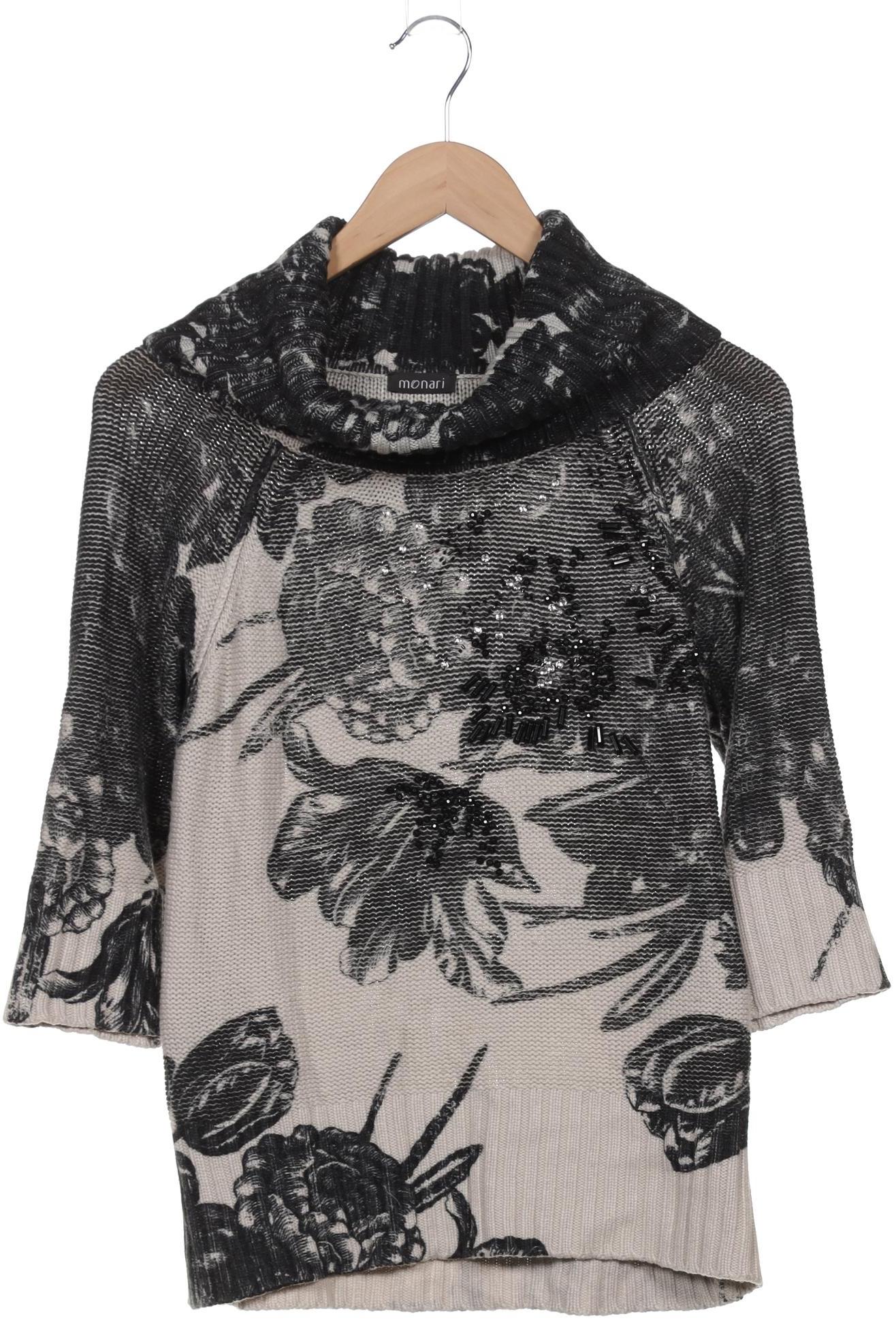 

monari Damen Pullover, grau, Gr. 38