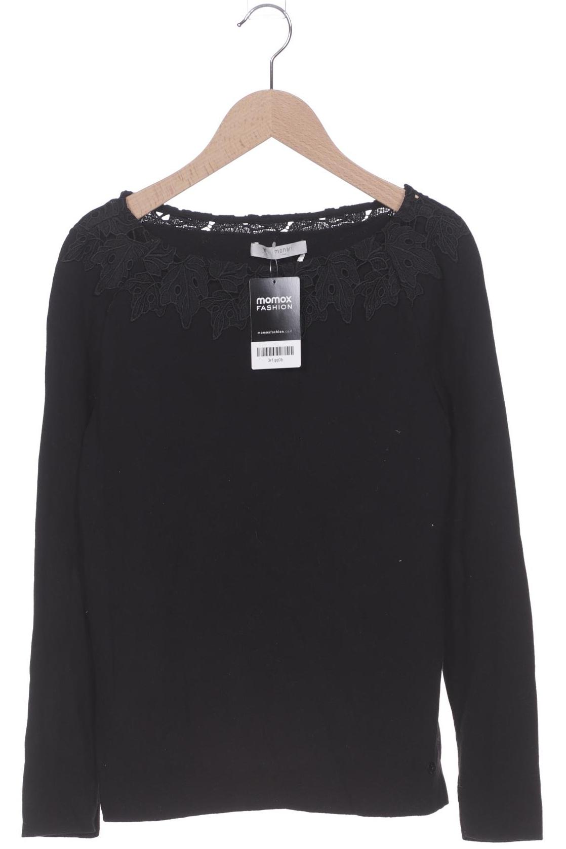 

monari Damen Pullover, schwarz, Gr. 38