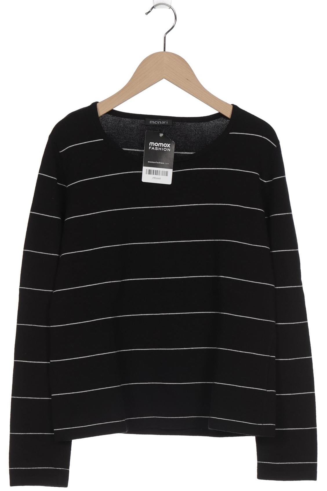 

monari Damen Pullover, schwarz, Gr. 38