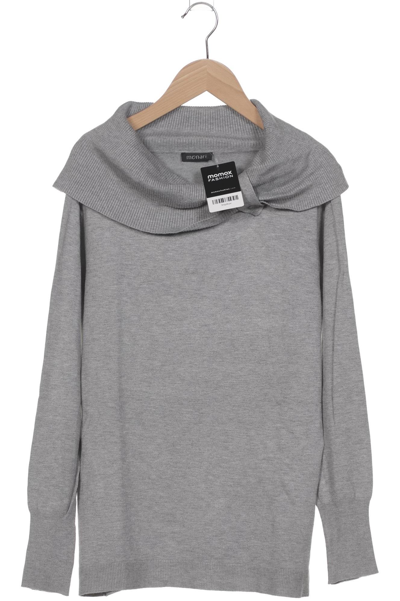 

monari Damen Pullover, grau, Gr. 40