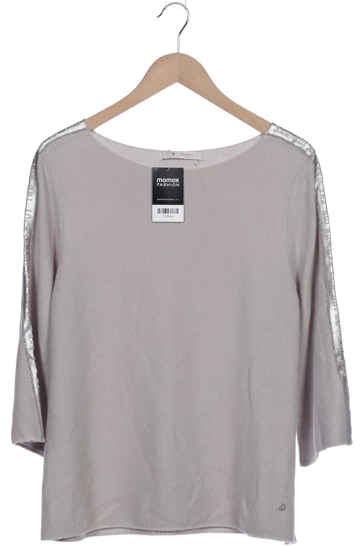 

monari Damen Pullover, grau, Gr. 46