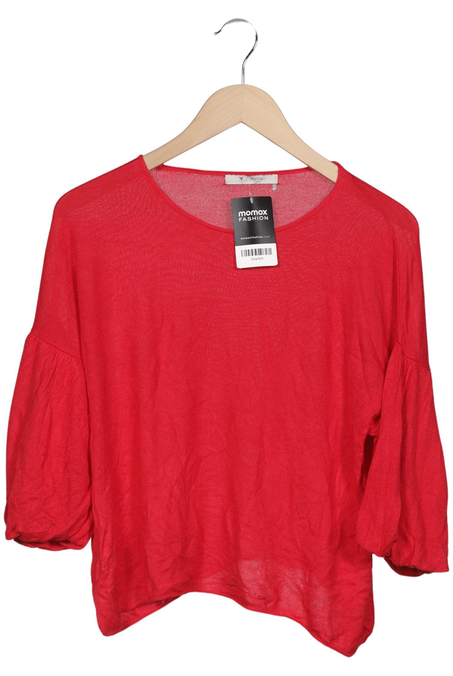 

monari Damen Pullover, rot, Gr. 38