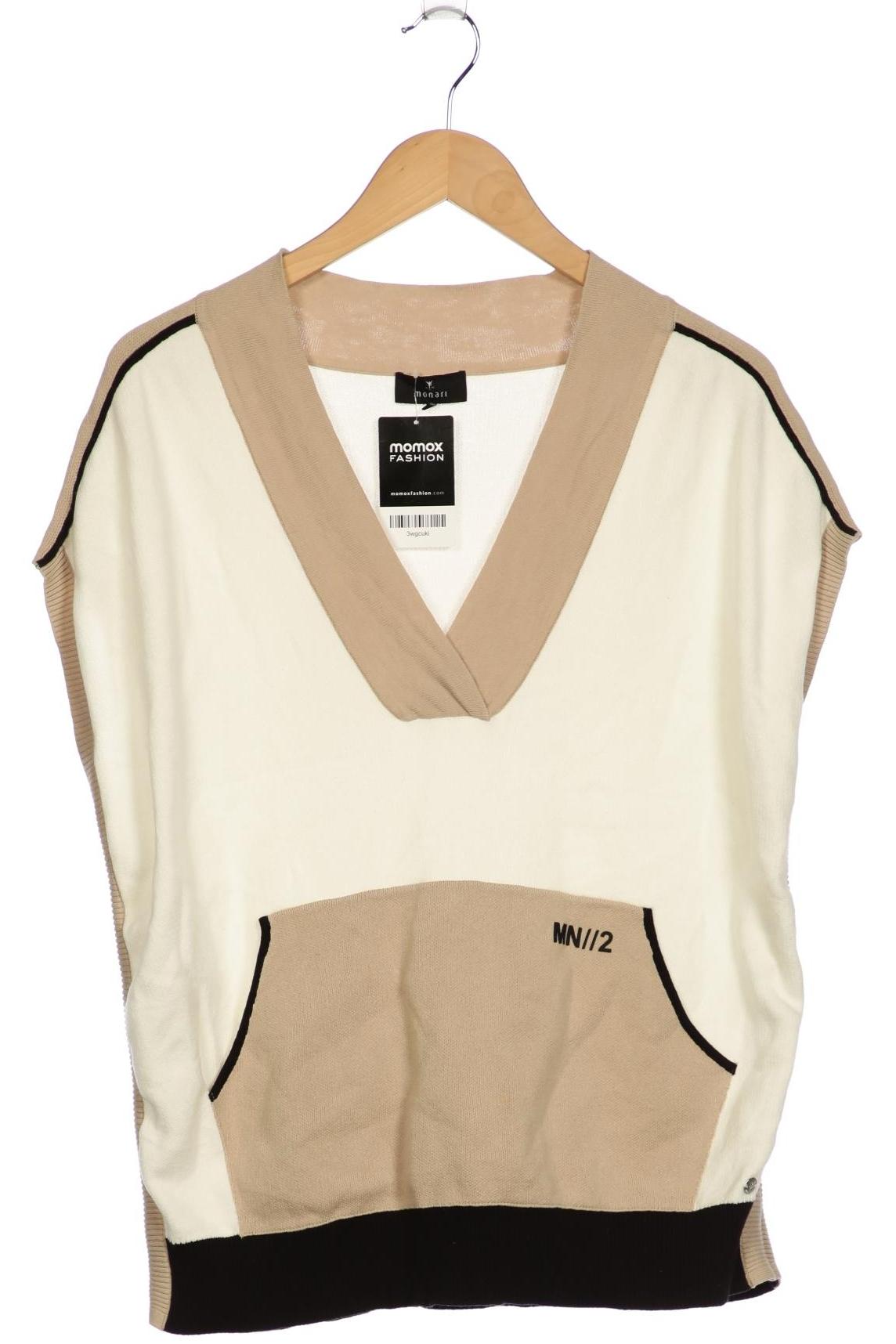 

monari Damen Pullover, weiß, Gr. 38