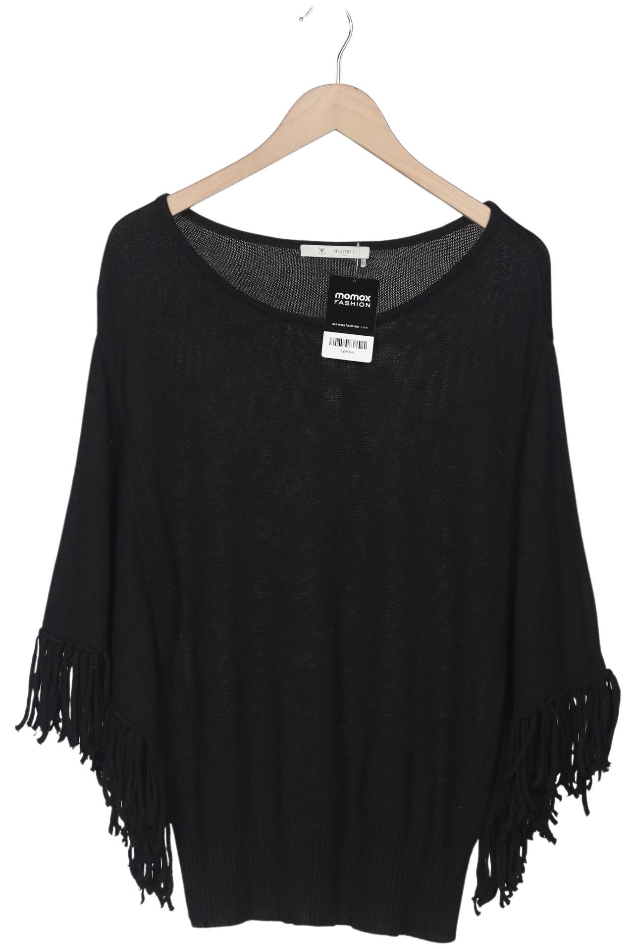 

monari Damen Pullover, schwarz, Gr. 36