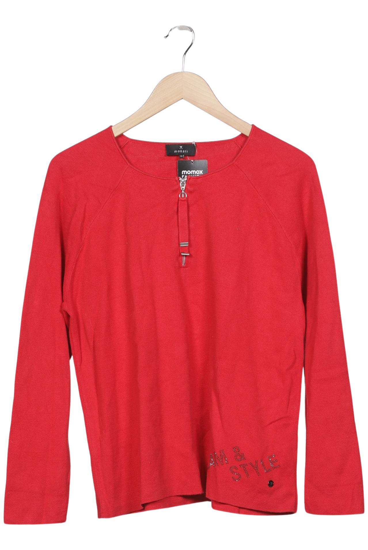 

monari Damen Pullover, rot, Gr. 40