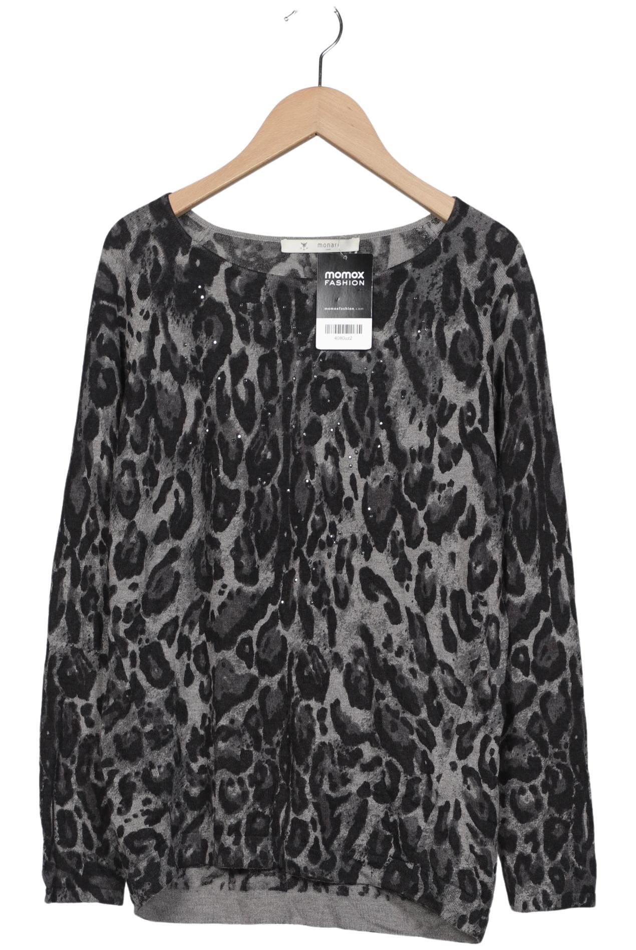 

monari Damen Pullover, grau, Gr. 38