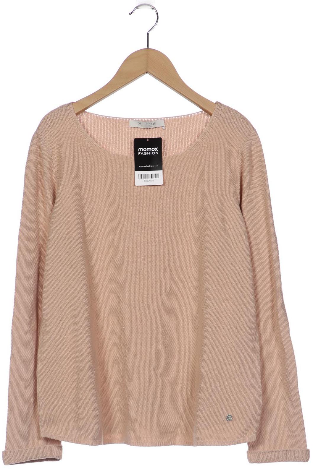 

monari Damen Pullover, beige, Gr. 40
