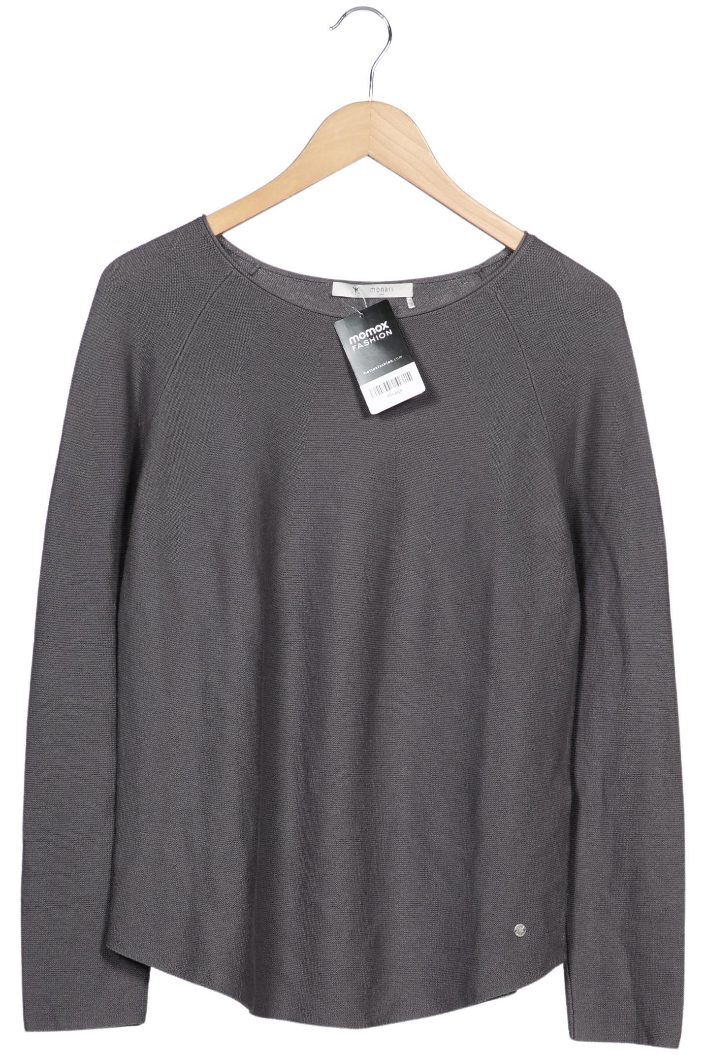 

monari Damen Pullover, grau, Gr. 38