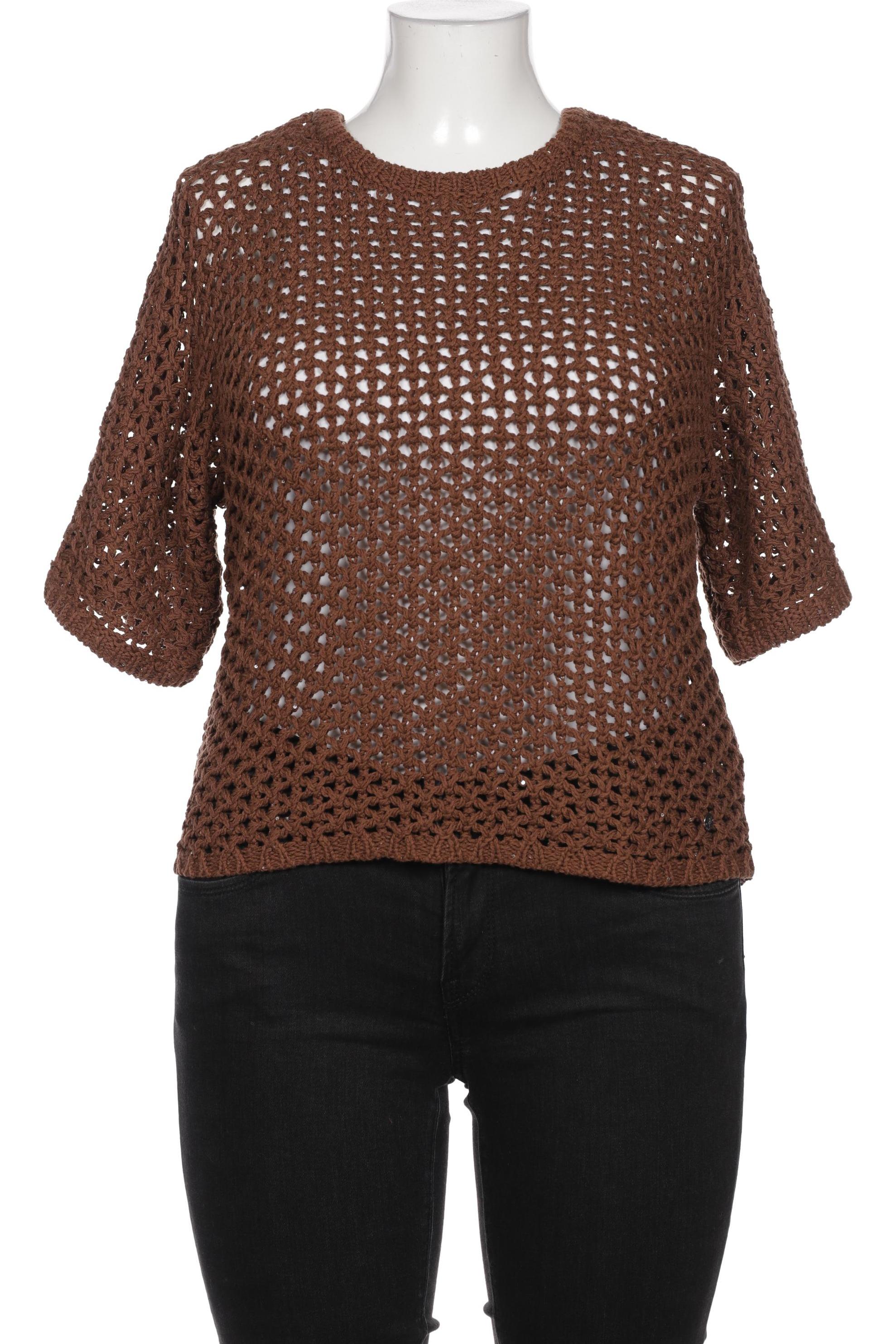 

monari Damen Pullover, braun, Gr. 42