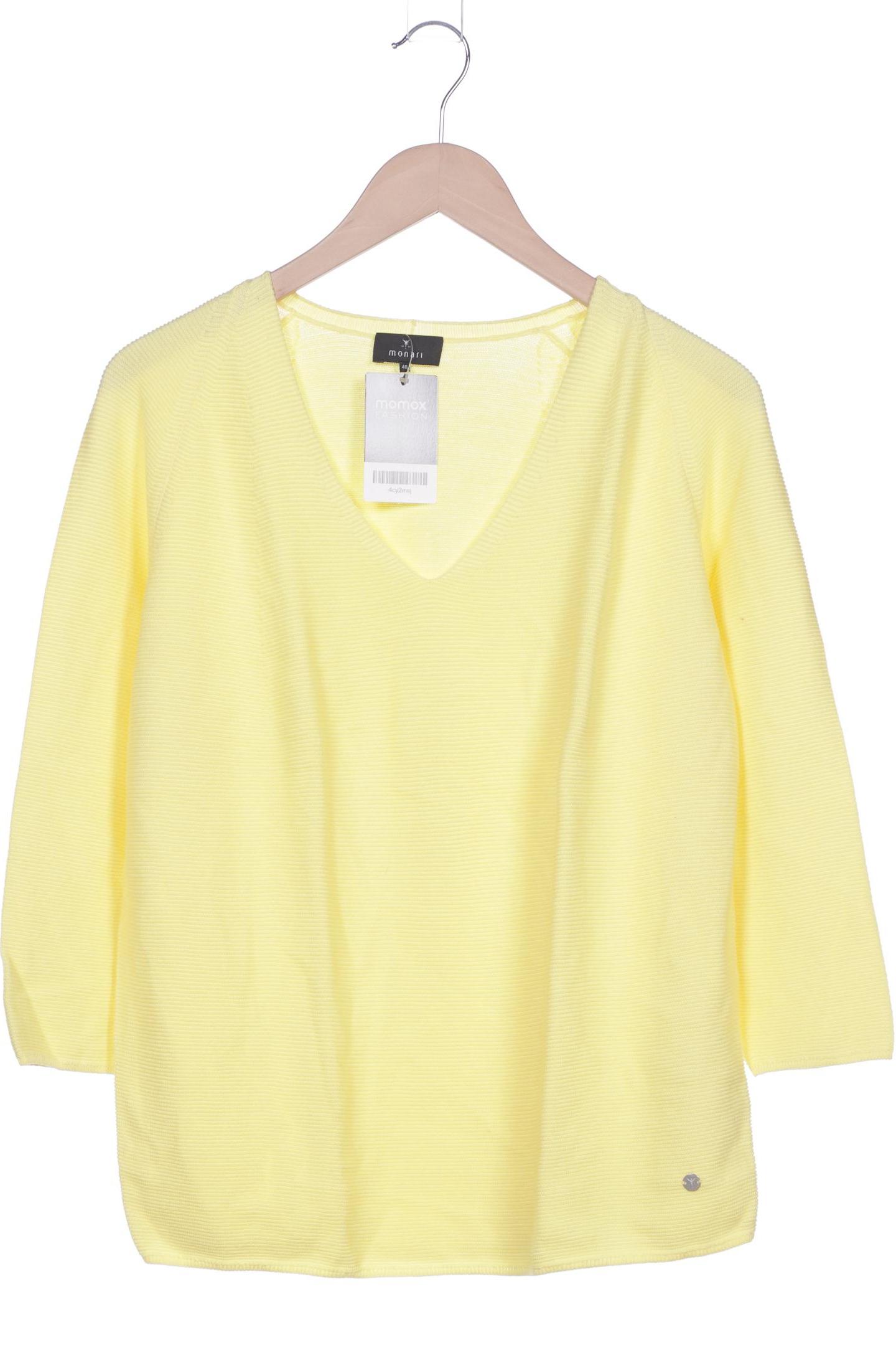 

monari Damen Pullover, gelb