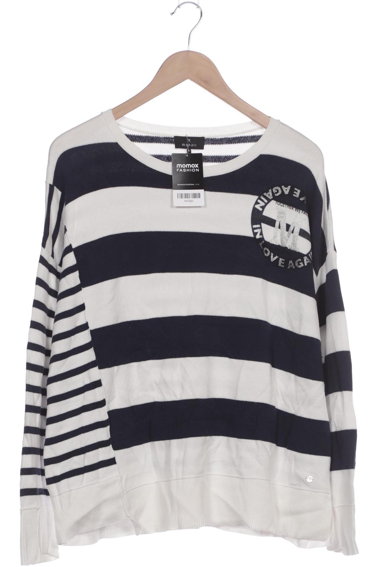 

monari Damen Pullover, weiß, Gr. 42