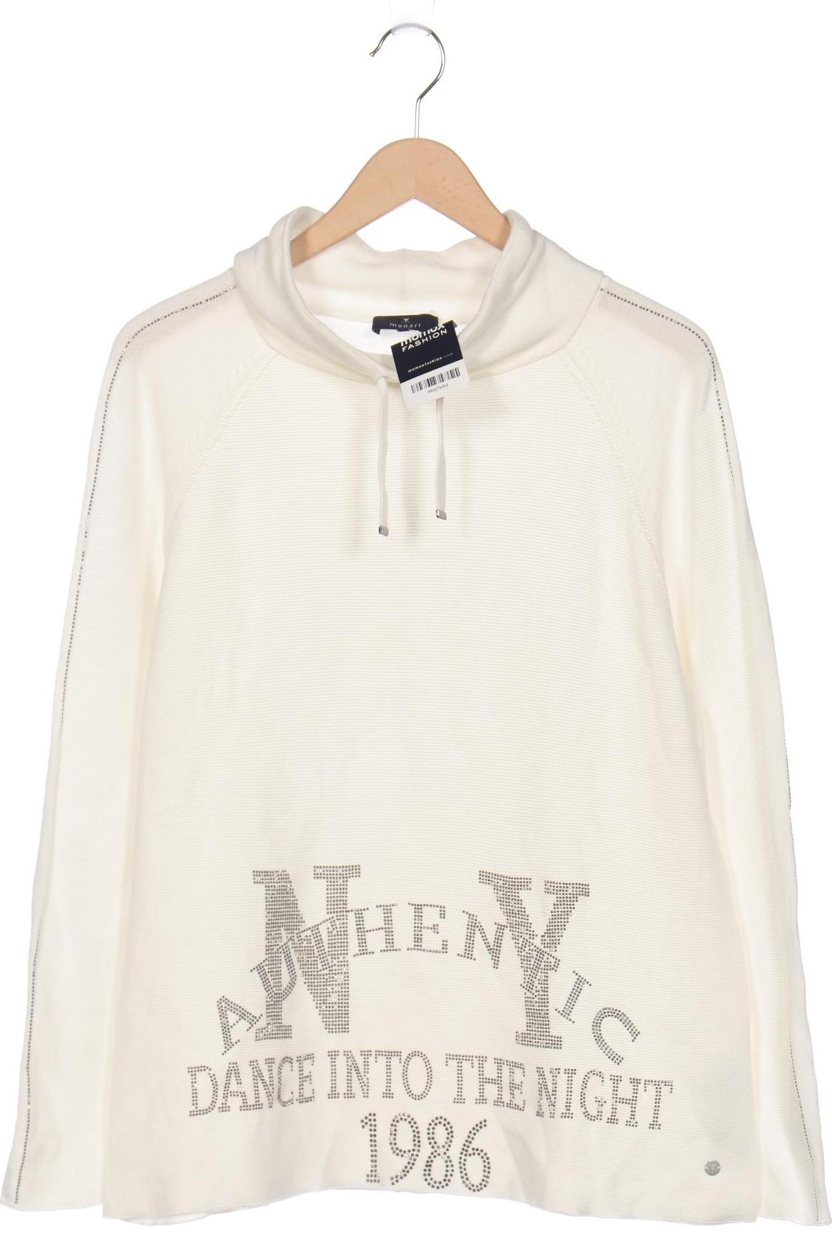 

monari Damen Pullover, weiß, Gr. 42