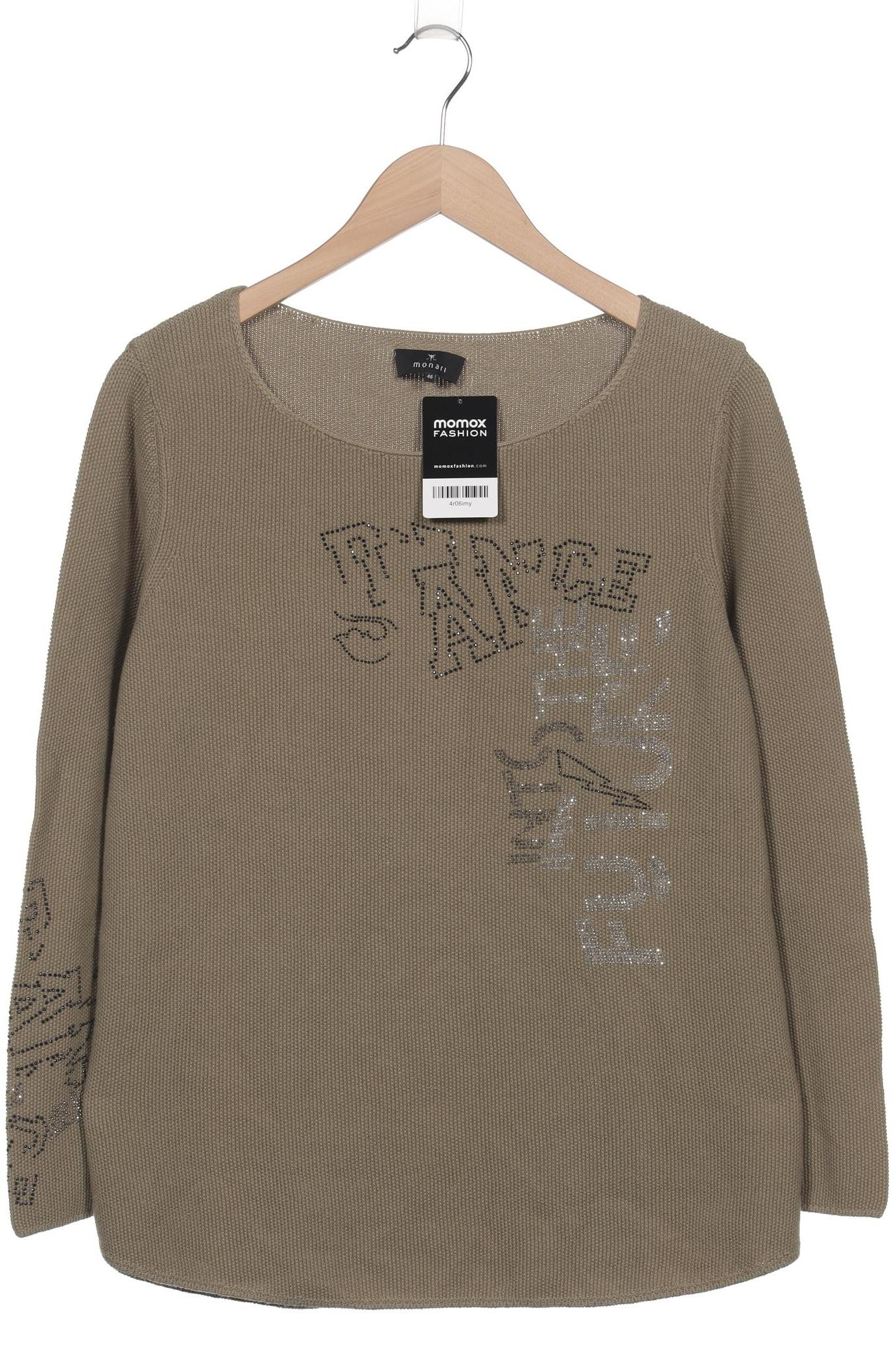 

monari Damen Pullover, grün, Gr. 46