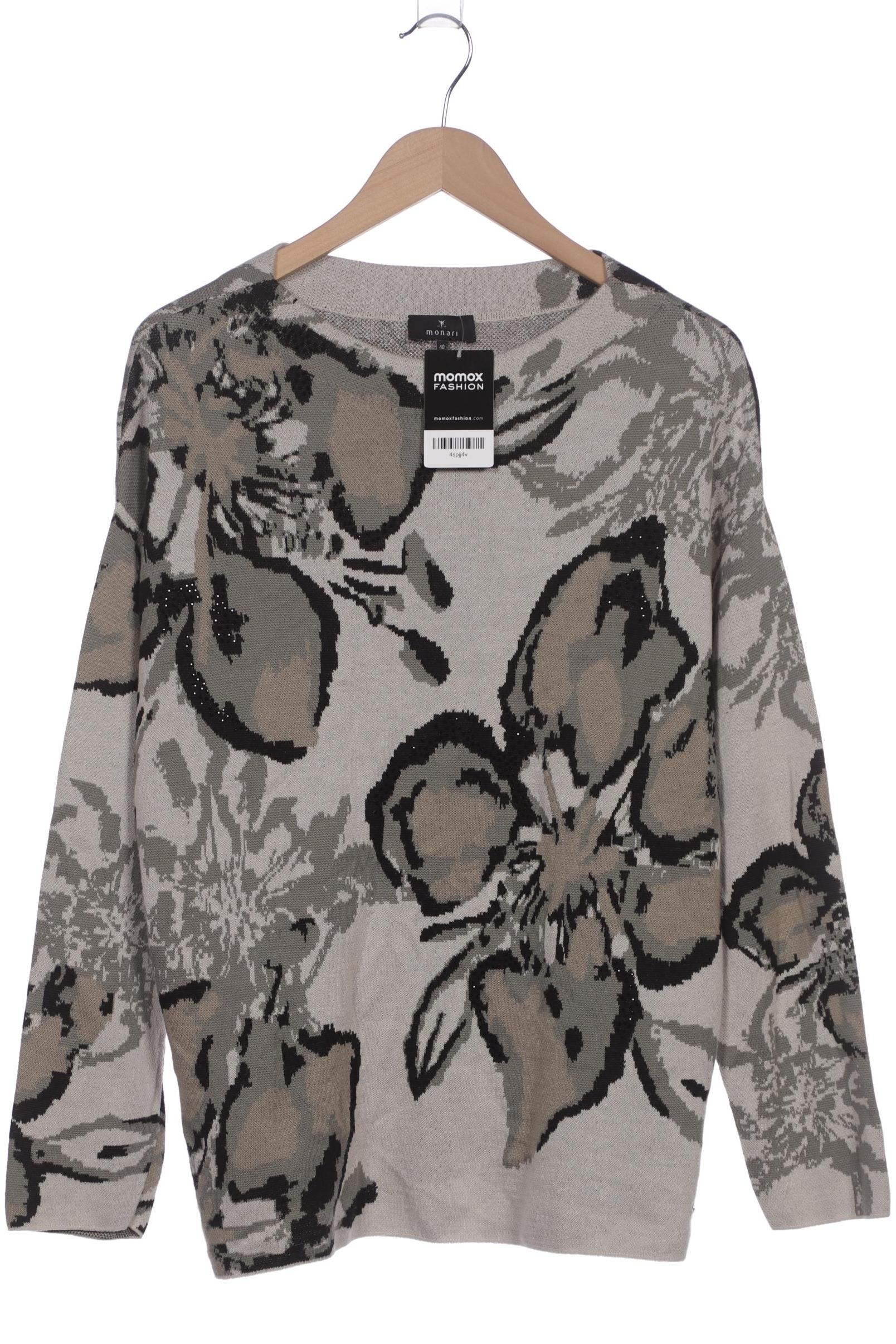 

monari Damen Pullover, grau, Gr. 40